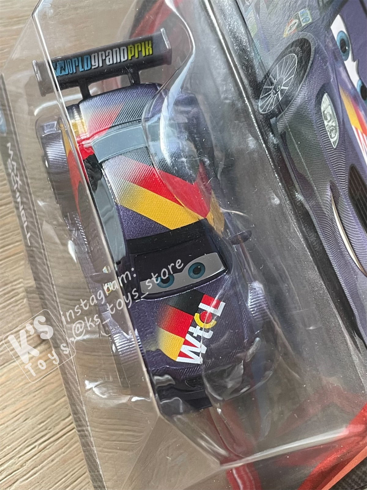DISNEY PIXAR CARS BY MATTEL, CARS 2 MAX SCHNELL - BNIP