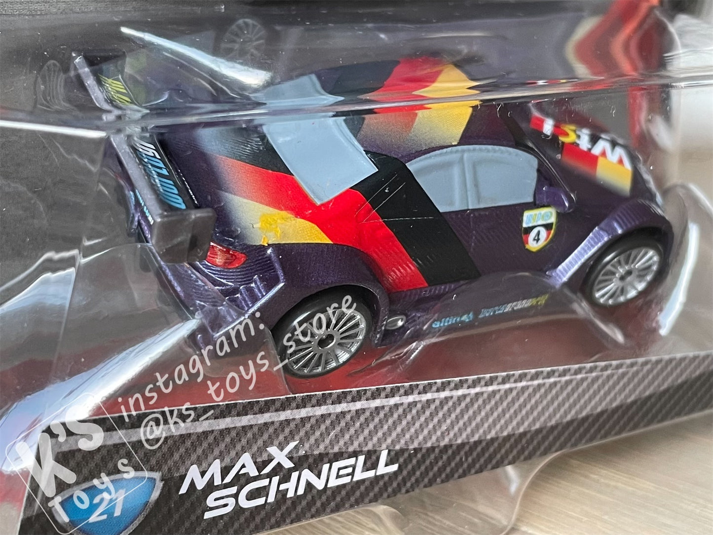 DISNEY PIXAR CARS BY MATTEL, CARS 2 MAX SCHNELL - BNIP