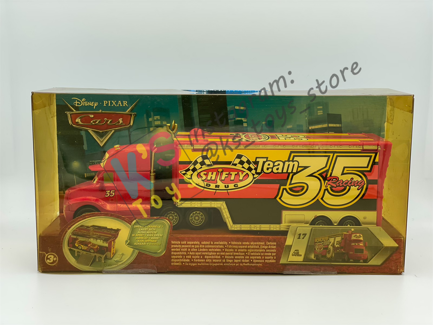 Hauler Disney Pixar Cars by Mattel, Bundle of 2 Haulers; Gil Hauler and Shifty Drug Hauler - BNIP - Please Read Description!!