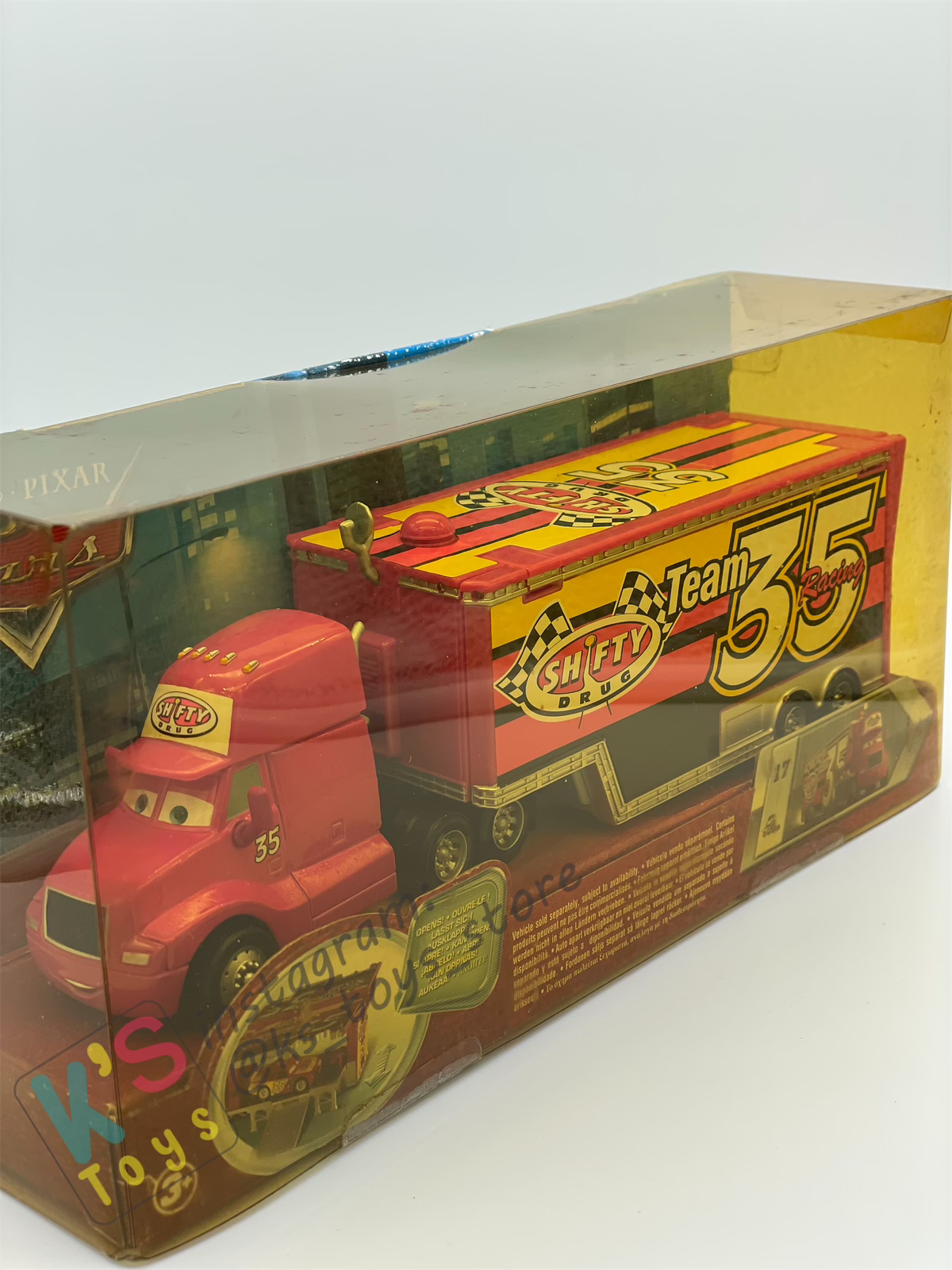 Hauler Disney Pixar Cars by Mattel, Bundle of 2 Haulers; Gil Hauler and Shifty Drug Hauler - BNIP - Please Read Description!!