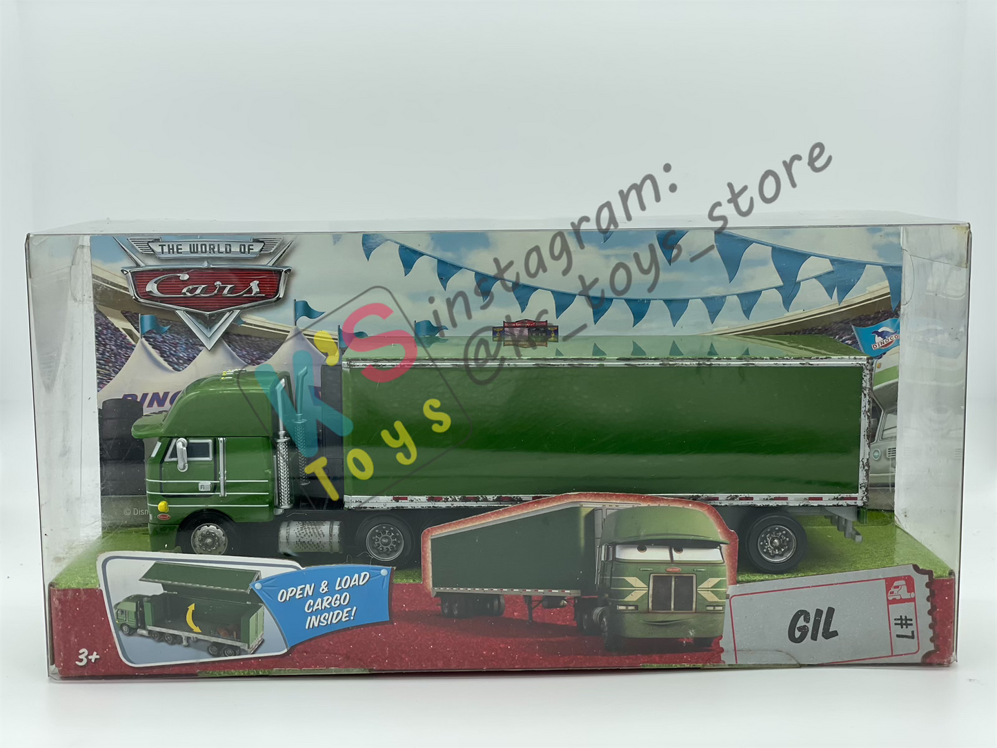 Hauler Disney Pixar Cars by Mattel, Bundle of 2 Haulers; Gil Hauler and Shifty Drug Hauler - BNIP - Please Read Description!!