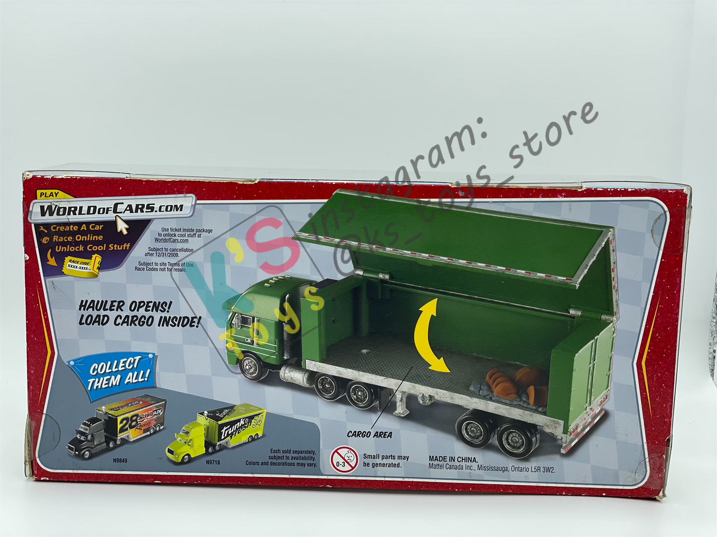 Hauler Disney Pixar Cars by Mattel, Bundle of 2 Haulers; Gil Hauler and Shifty Drug Hauler - BNIP - Please Read Description!!