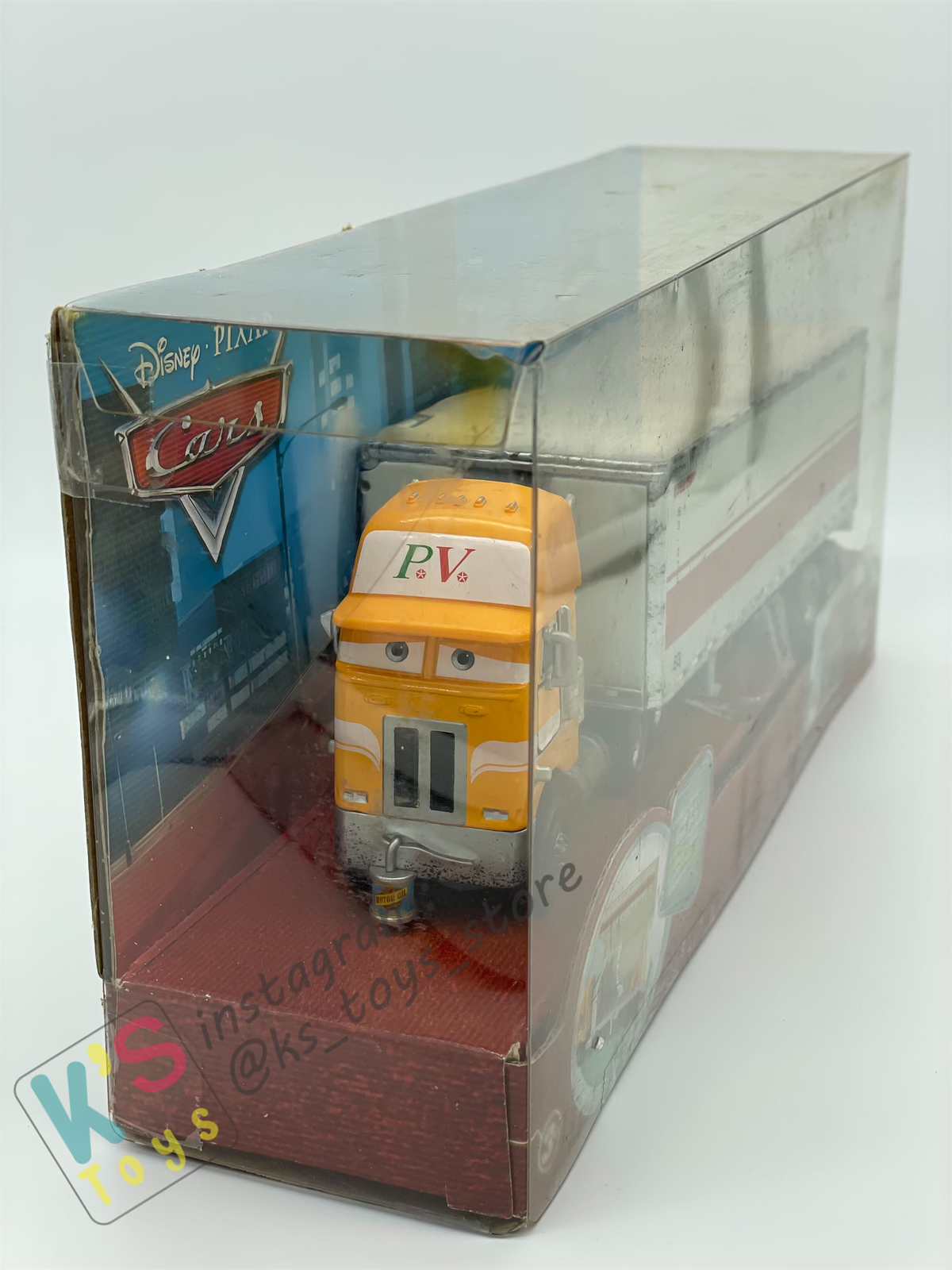 Hauler Disney Pixar Cars by Mattel, Bundle of 2 Haulers; Paul Valdez Hauler and Leak Less Hauler - BNIP - Please Read Description!!