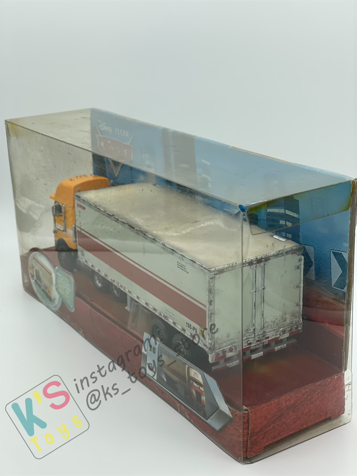 Hauler Disney Pixar Cars by Mattel, Bundle of 2 Haulers; Paul Valdez Hauler and Leak Less Hauler - BNIP - Please Read Description!!