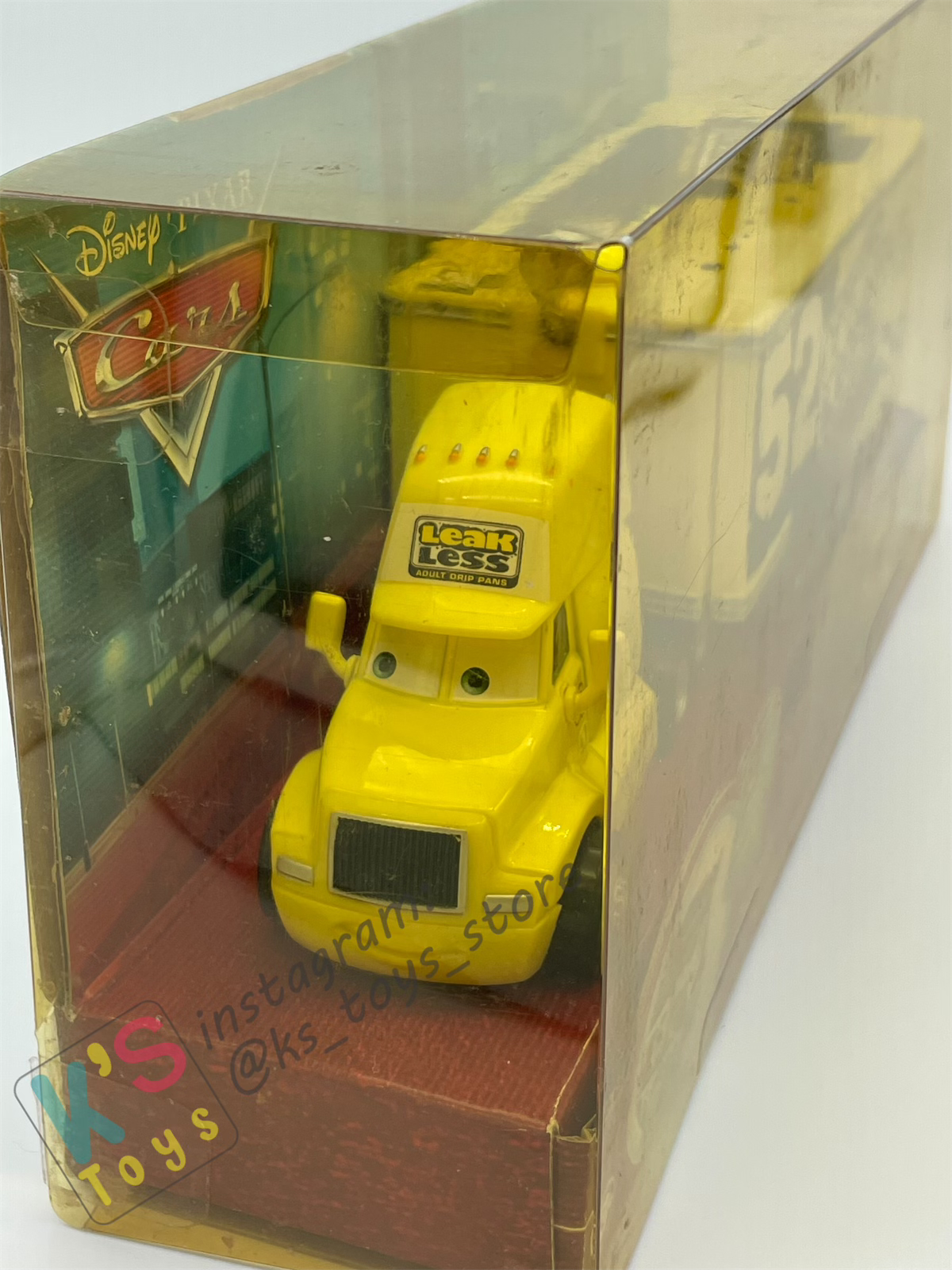 Hauler Disney Pixar Cars by Mattel, Bundle of 2 Haulers; Paul Valdez Hauler and Leak Less Hauler - BNIP - Please Read Description!!