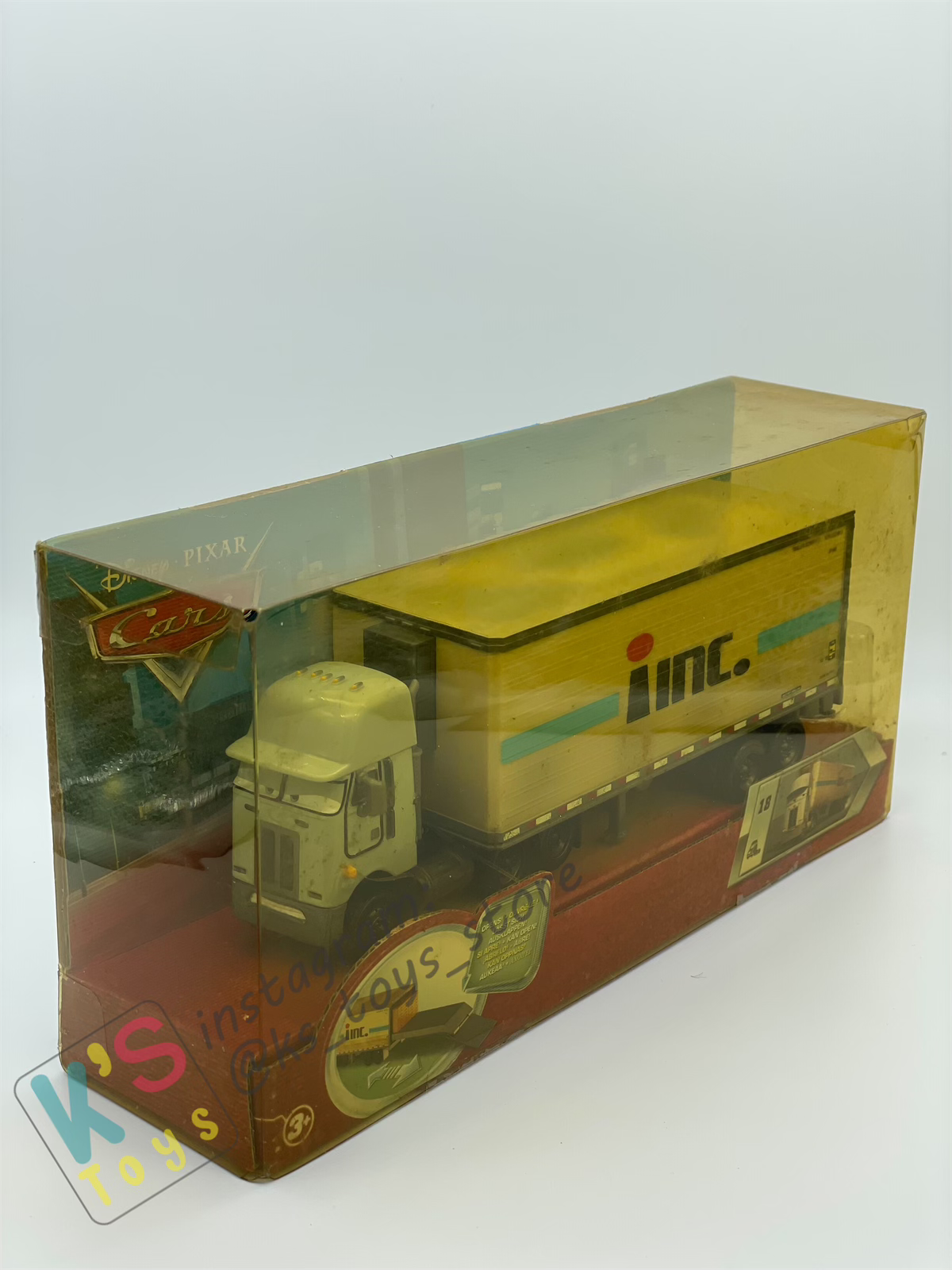 Hauler Disney Pixar Cars by Mattel, Bundle of 2 Haulers; Chet Boxkaar Hauler and Mack CARS 1 - BNIP - Please Read Description!!