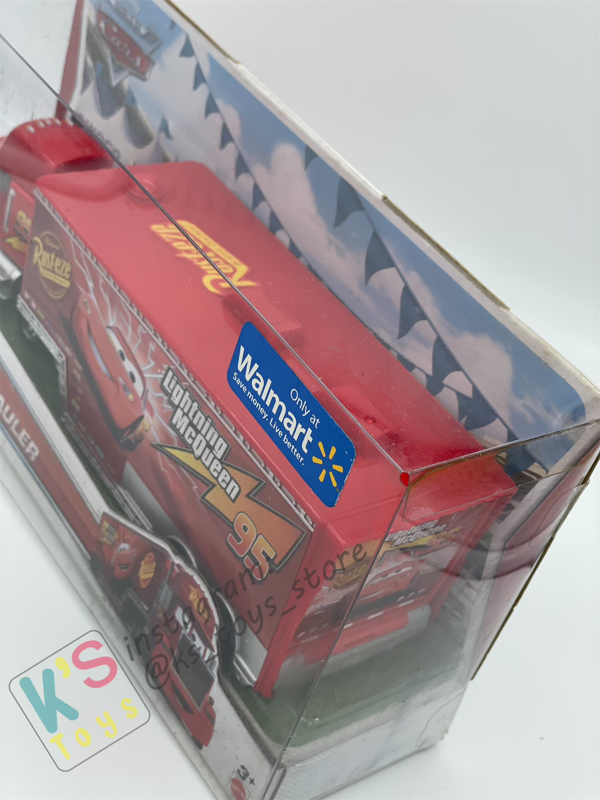 Hauler Disney Pixar Cars by Mattel, Bundle of 2 Haulers; Chet Boxkaar Hauler and Mack CARS 1 - BNIP - Please Read Description!!