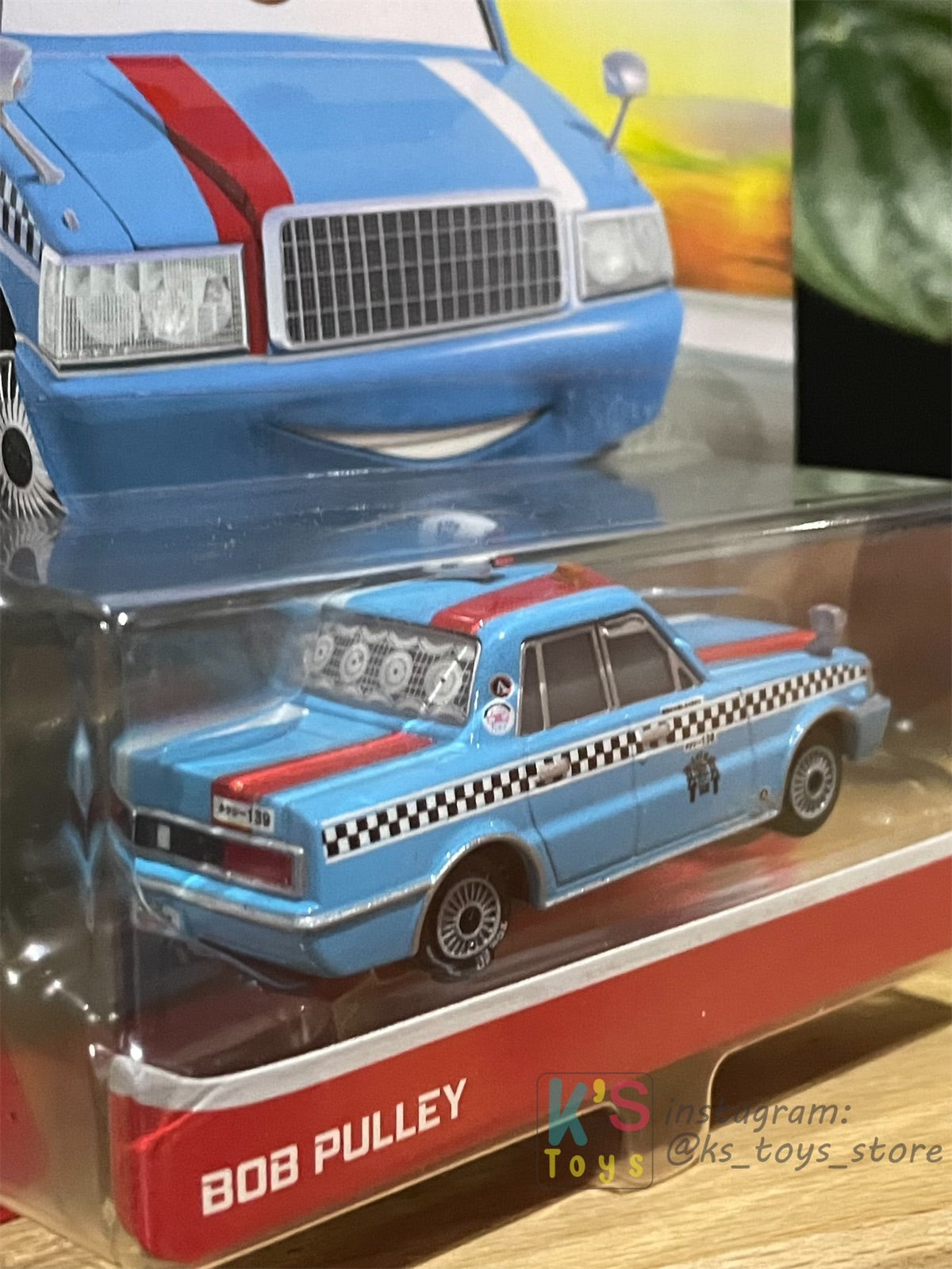 DISNEY PIXAR CARS BY MATTEL, “BOB PULLEY" 2020 RE-RELEASED - BNIP
