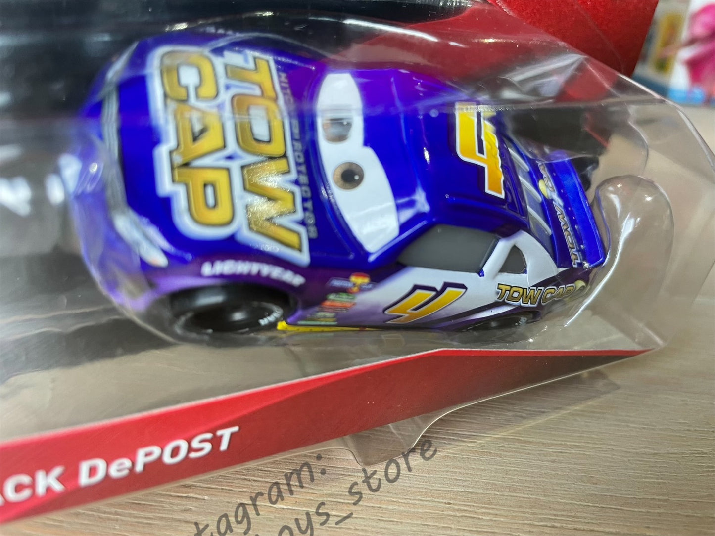 DISNEY PIXAR CARS "JACK DePOST" CARS 3 - BNIP