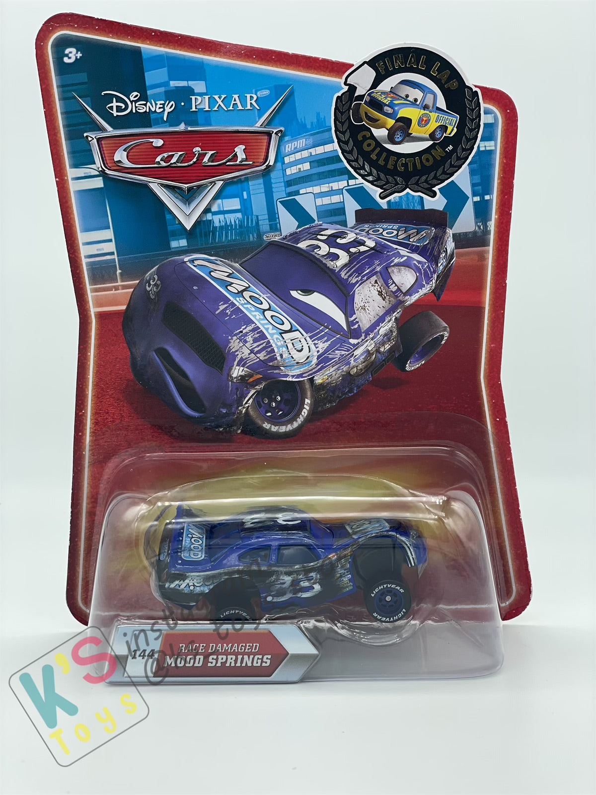 Disney Pixar Cars Final Lap Collection Race Damaged Mood