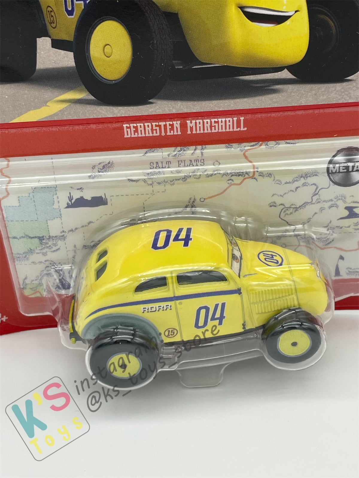 DISNEY PIXAR CARS BY MATTEL, GEARSTEN MARSHALL - 2023 NEW RELEASE - BNIP
