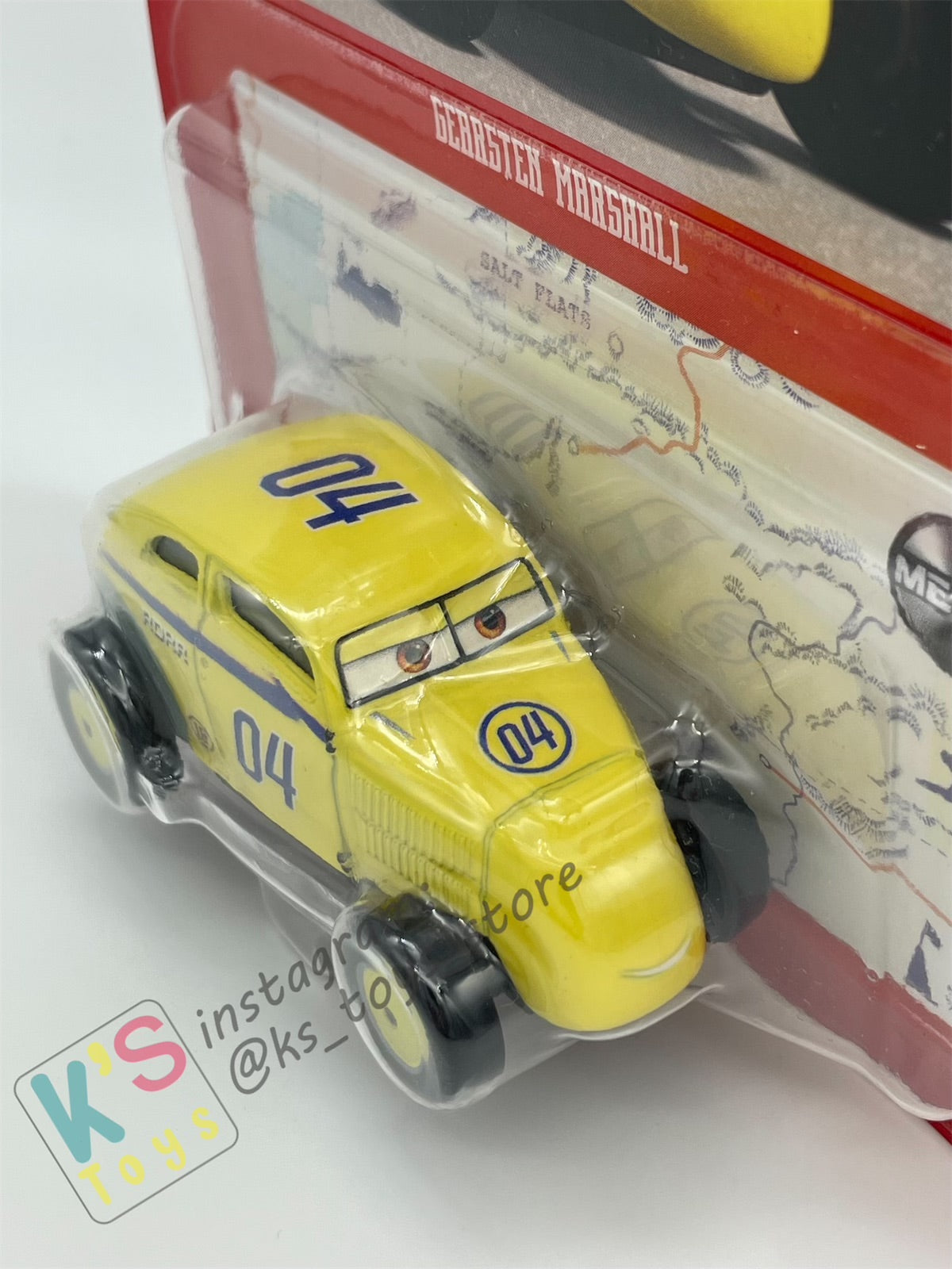DISNEY PIXAR CARS BY MATTEL, GEARSTEN MARSHALL - 2023 NEW RELEASE - BNIP
