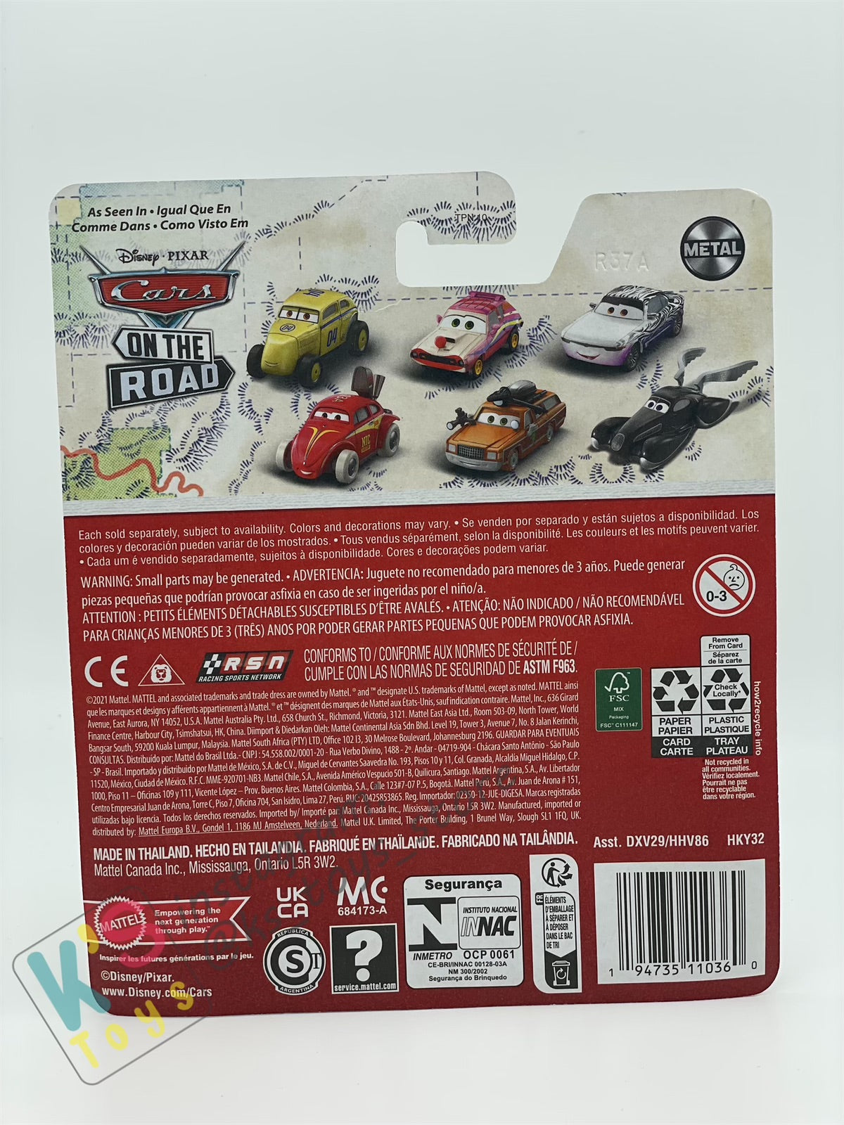 DISNEY PIXAR CARS BY MATTEL, GEARSTEN MARSHALL - 2023 NEW RELEASE - BNIP