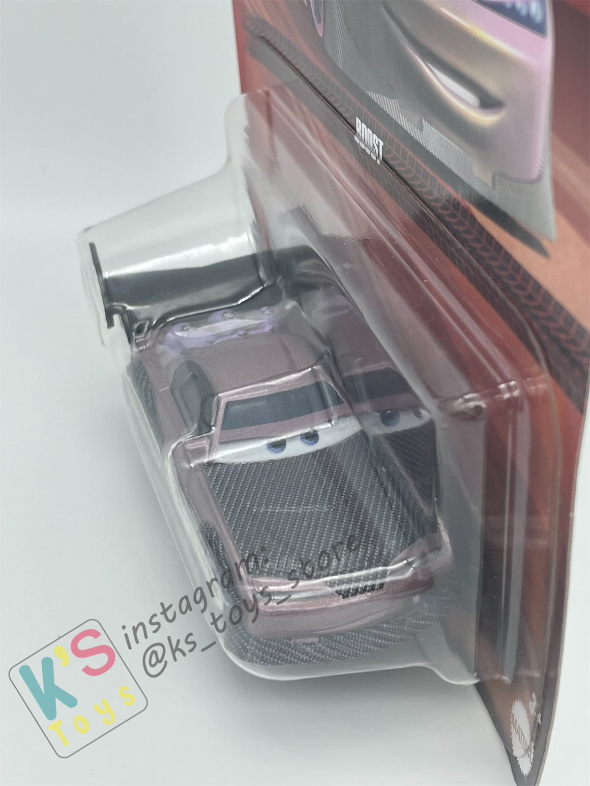 Disney Pixar Cars by MATTEL, BOOST WITH FLAMES - CASE G 2024 - BNIP