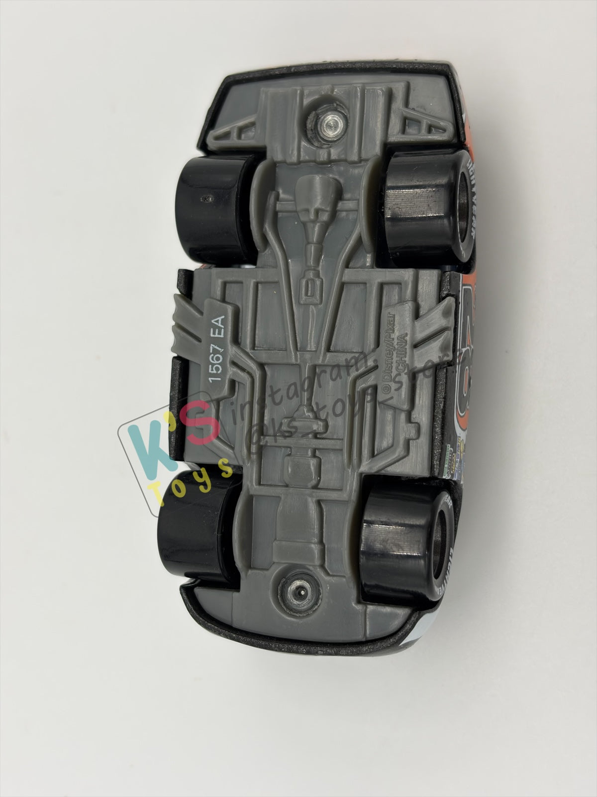 PRE-OWNED / LOOSE DISNEY PIXAR CARS - NITROADE #28 AIKEN AXLER - GOOD CONDITION - READ DESCRIPTION!!!!!!
