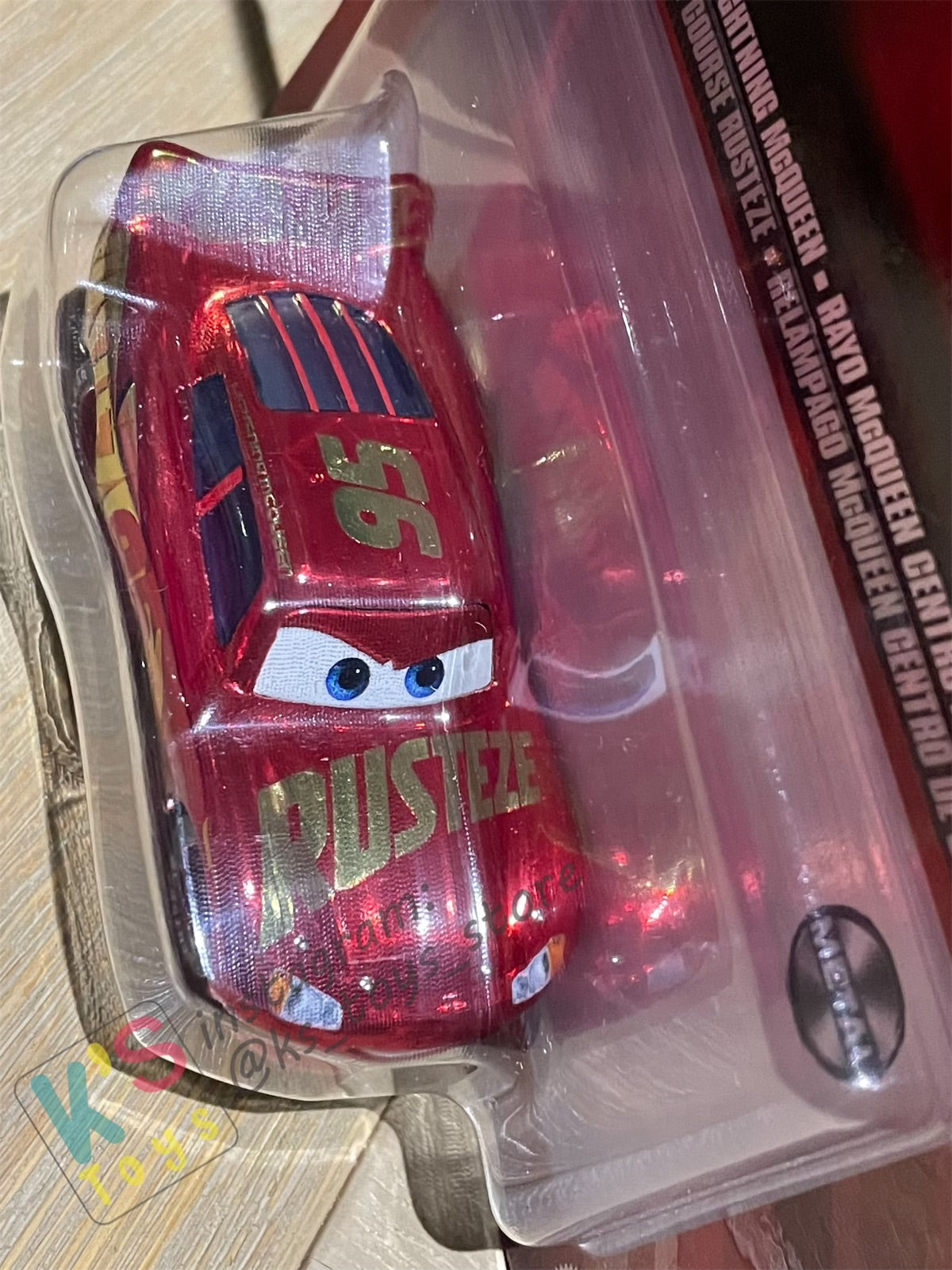 Disney Pixar Cars by MATTEL, RUSTEZE LIGHTNING MCQUEEN - 2022 RE-RELEASED - BNIP