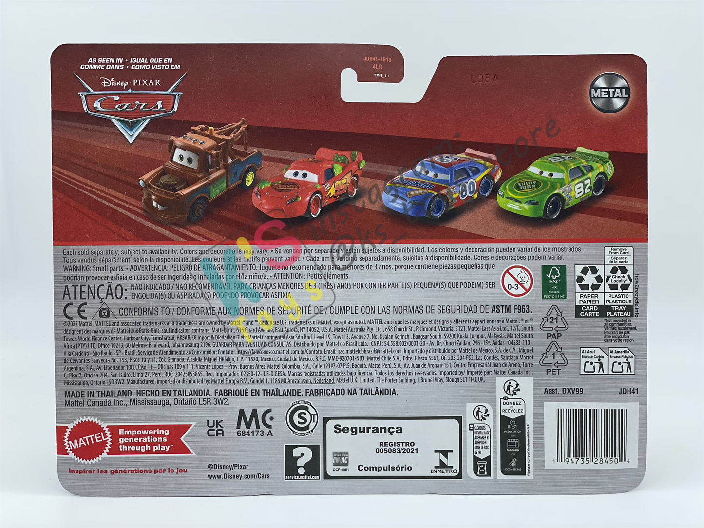 Disney Pixar Cars 1:55 by Mattel 2-Pack MEGAN SHIFTER AND MASHA ELLSWRENCH - 2025 NEW RELEASE - BNIP