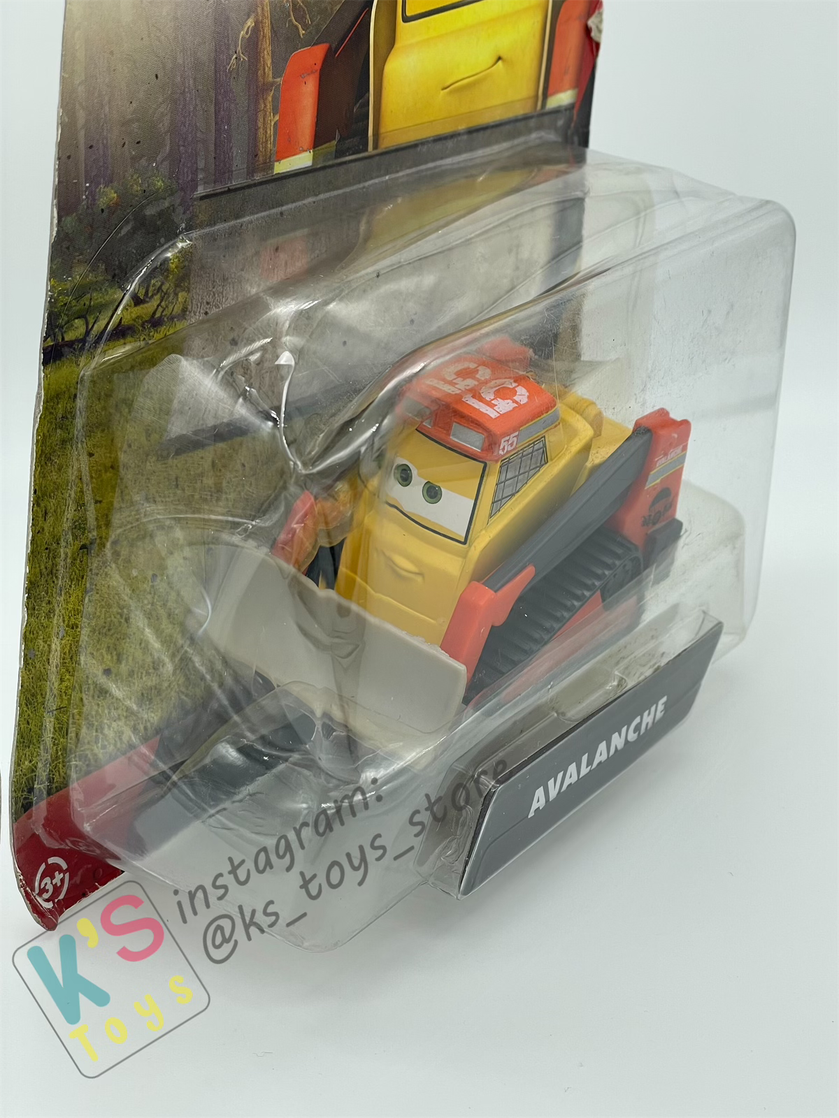 DELUXE DISNEY PLANES BY MATTEL, "AVALANCHE" FIRE & RESCUE SERIES - BNIP