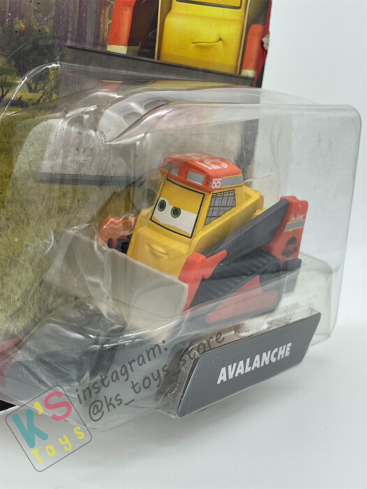 DELUXE DISNEY PLANES BY MATTEL, "AVALANCHE" FIRE & RESCUE SERIES - BNIP