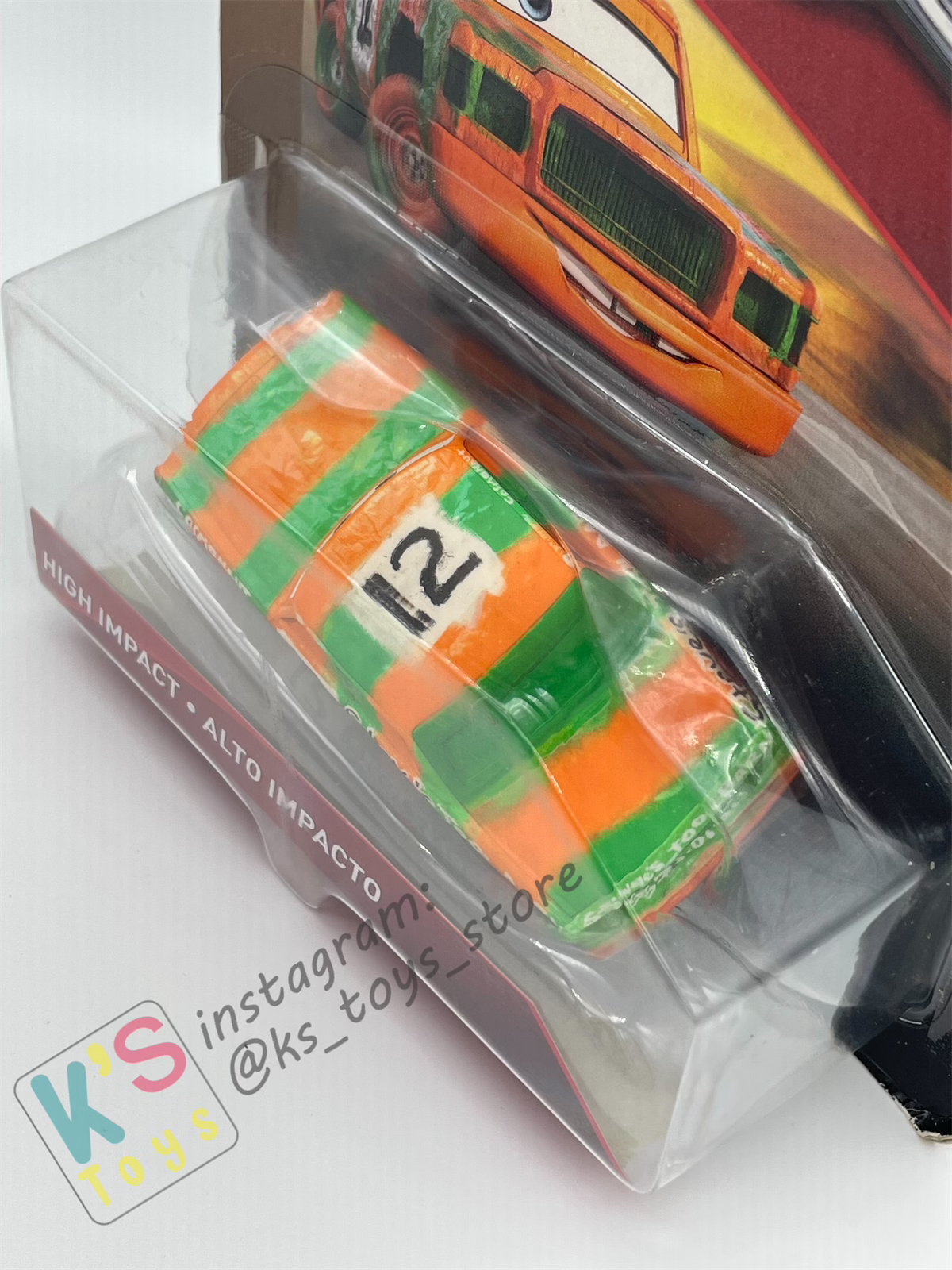 Disney Pixar Cars 1:55 by MATTEL, HIGH IMPACT, Thunder Hollows Cars 3 - BNIP