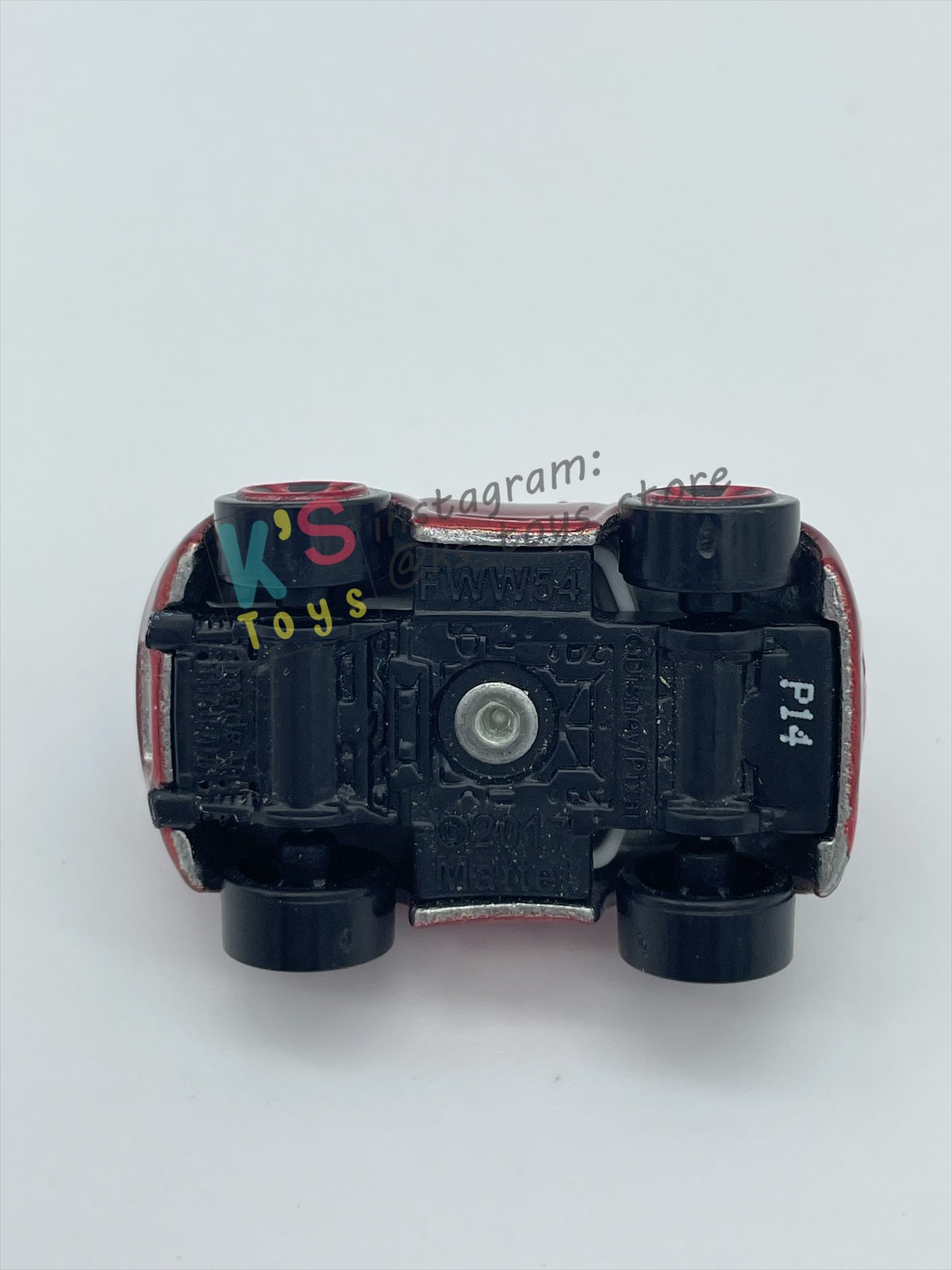Loose Mini Racers Pixar Disney Cars, RED RACING SALLY - Pre-Owned in Good Condition - READ DESCRIPTION!!!!
