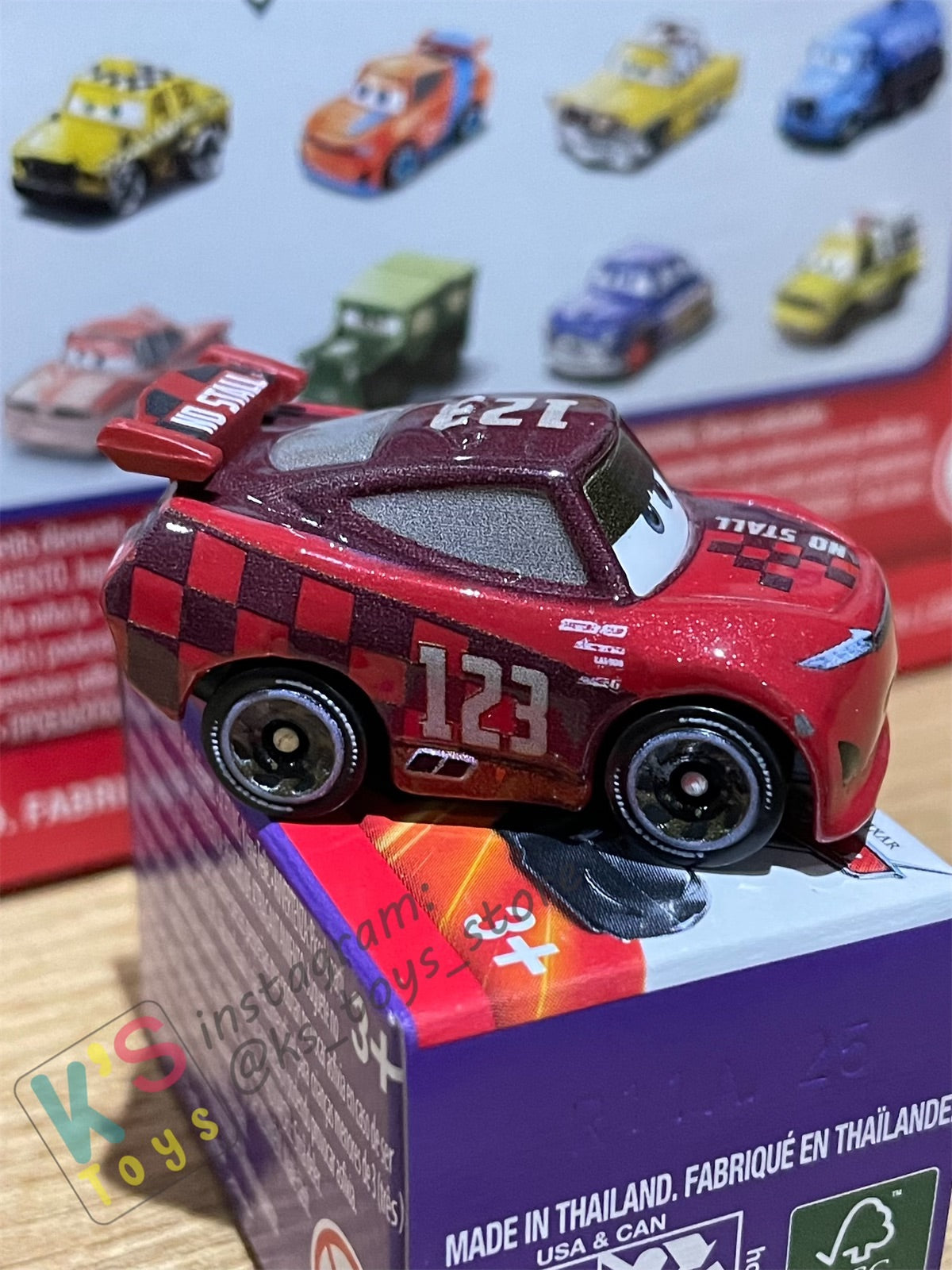 Mini Racers Pixar Disney Cars, 2022 Series 3 #25 JONAS CARVERS