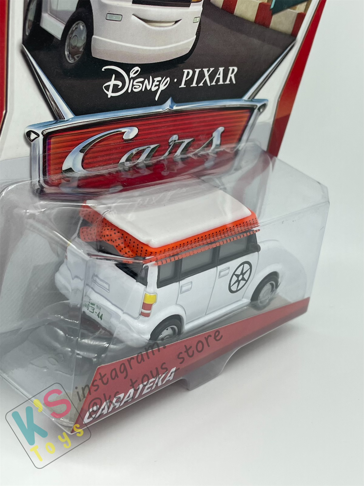 DISNEY PIXAR CARS BY MATTEL 1:55, CARATEKA - SUPER CHASE SERIES - BNIP