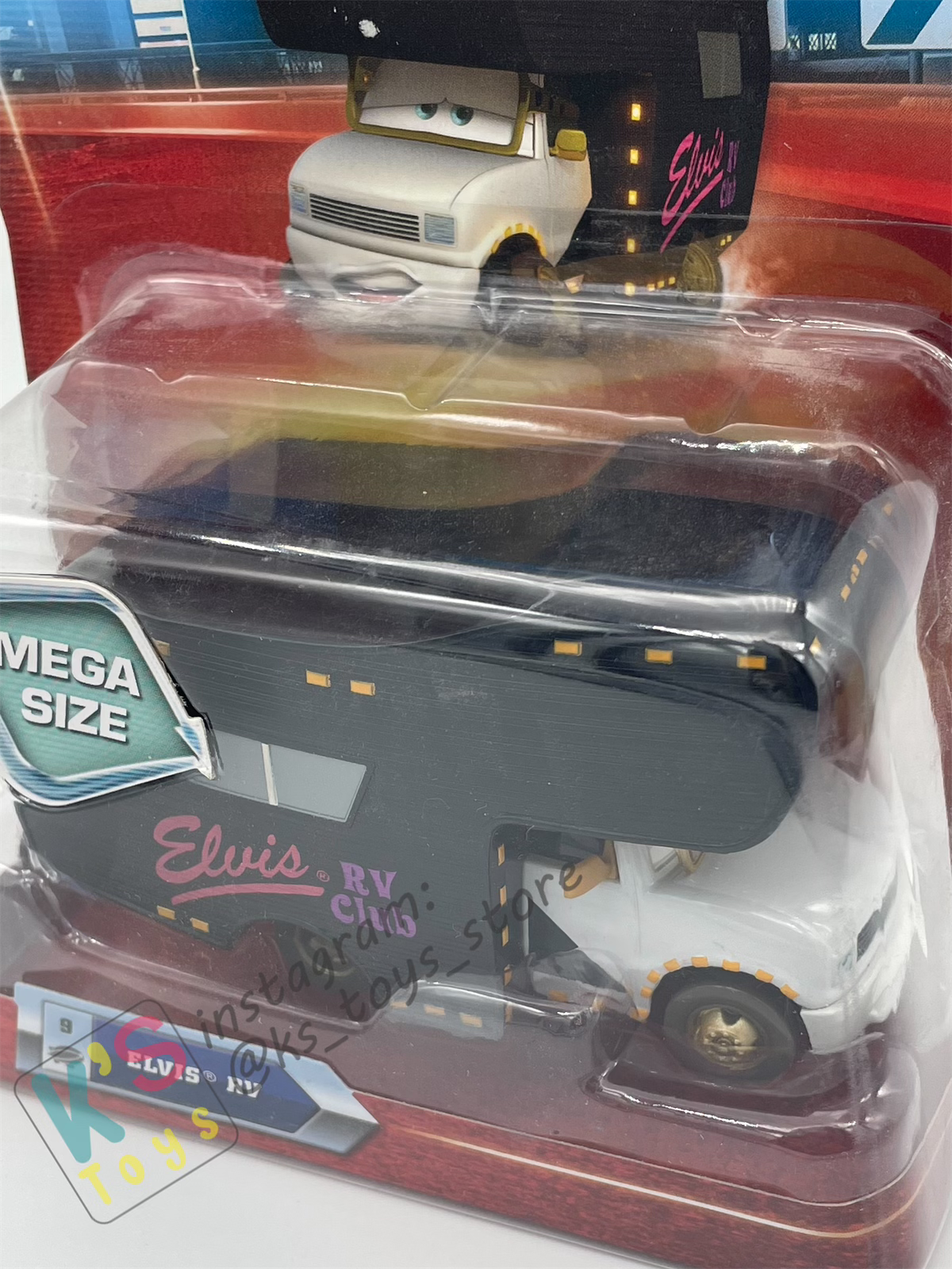 DELUXE DISNEY PIXAR CARS "ELVIS RV" #9 - BNIP