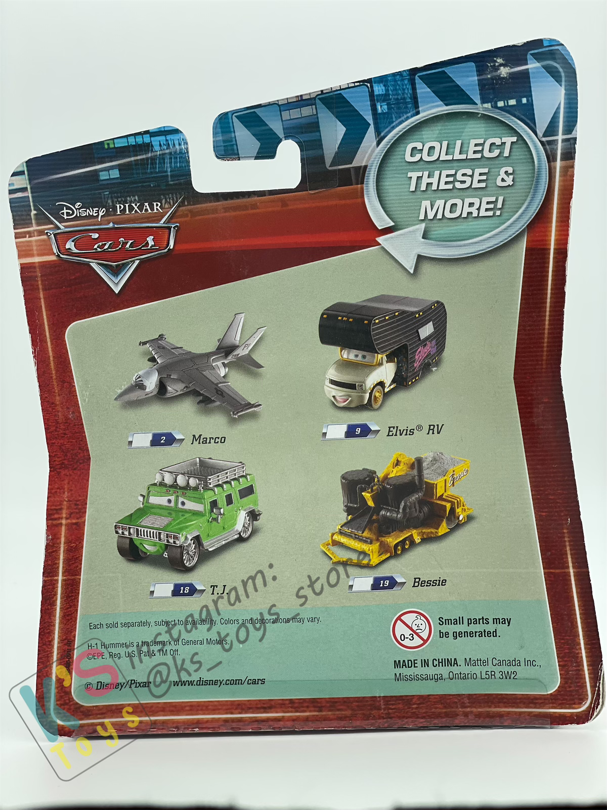 DELUXE DISNEY PIXAR CARS "ELVIS RV" #9 - BNIP