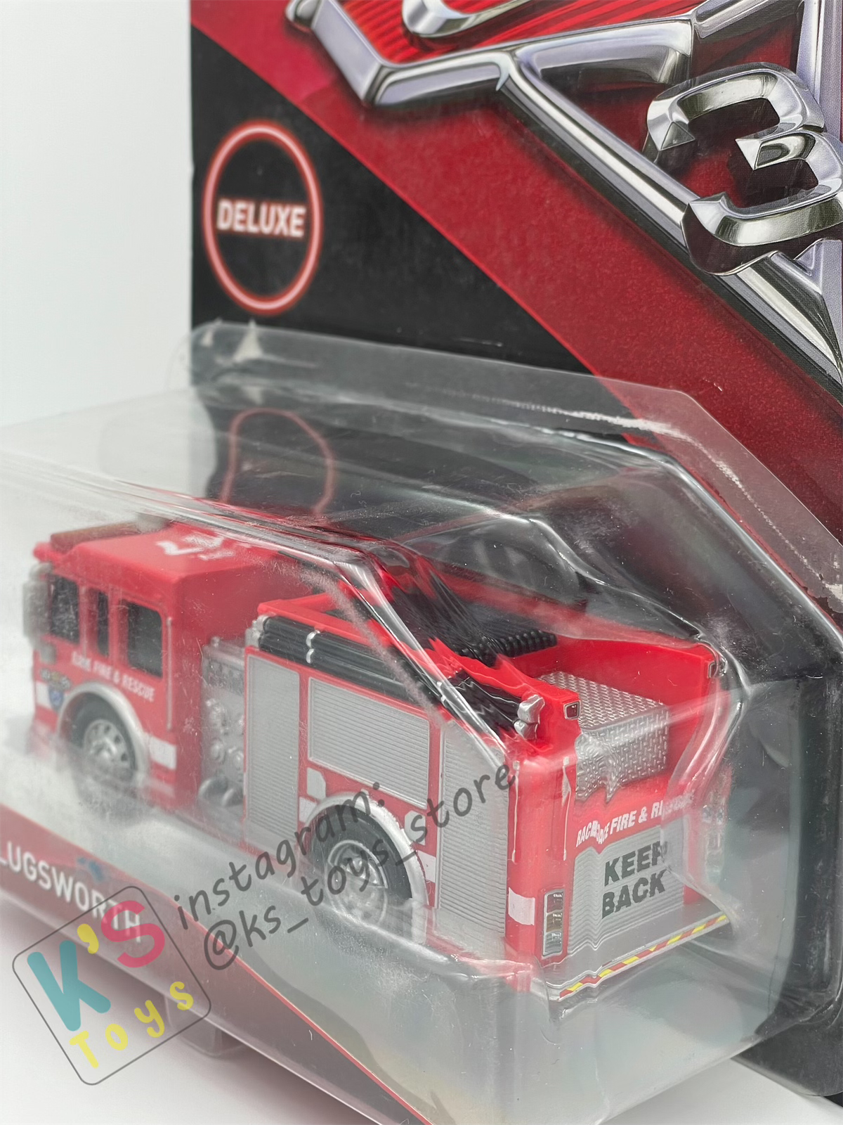 DISNEY PIXAR CARS "TINY LUGSWORTH" CAR 3 - BRAND NEW - PLASTIC IS CAME OFF FROM PACKAGING!