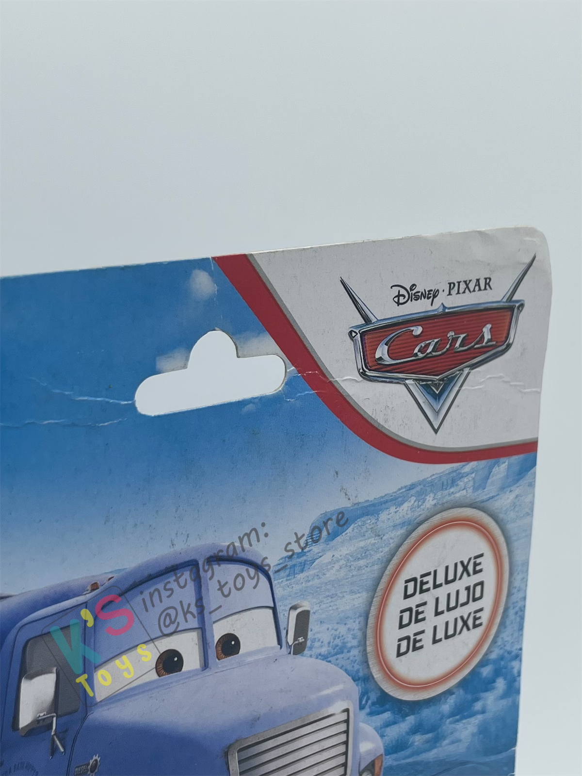 DELUXE DISNEY PIXAR CARS "MR. DRIPPY" THUNDER HOLLOWS SERIES - BNIP *PACKAGING NOT IN MINT CONDITION!