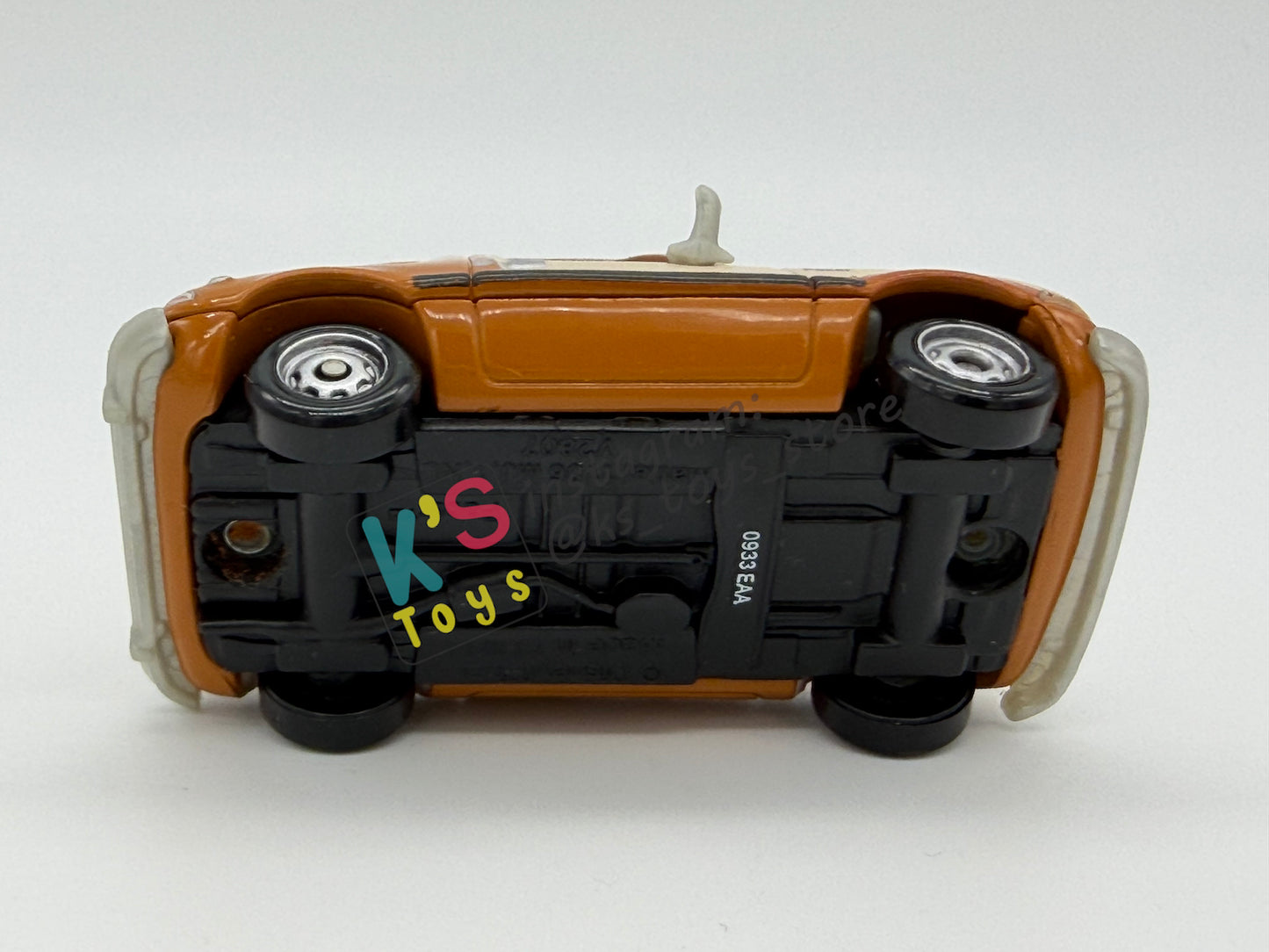 PRE-OWNED / LOOSE DISNEY PIXAR CARS - “TUBBS PACER WITH PAINT SPRAY" - CARS 2 LONDON CHASE SERIES - NEAR MINT CONDITION