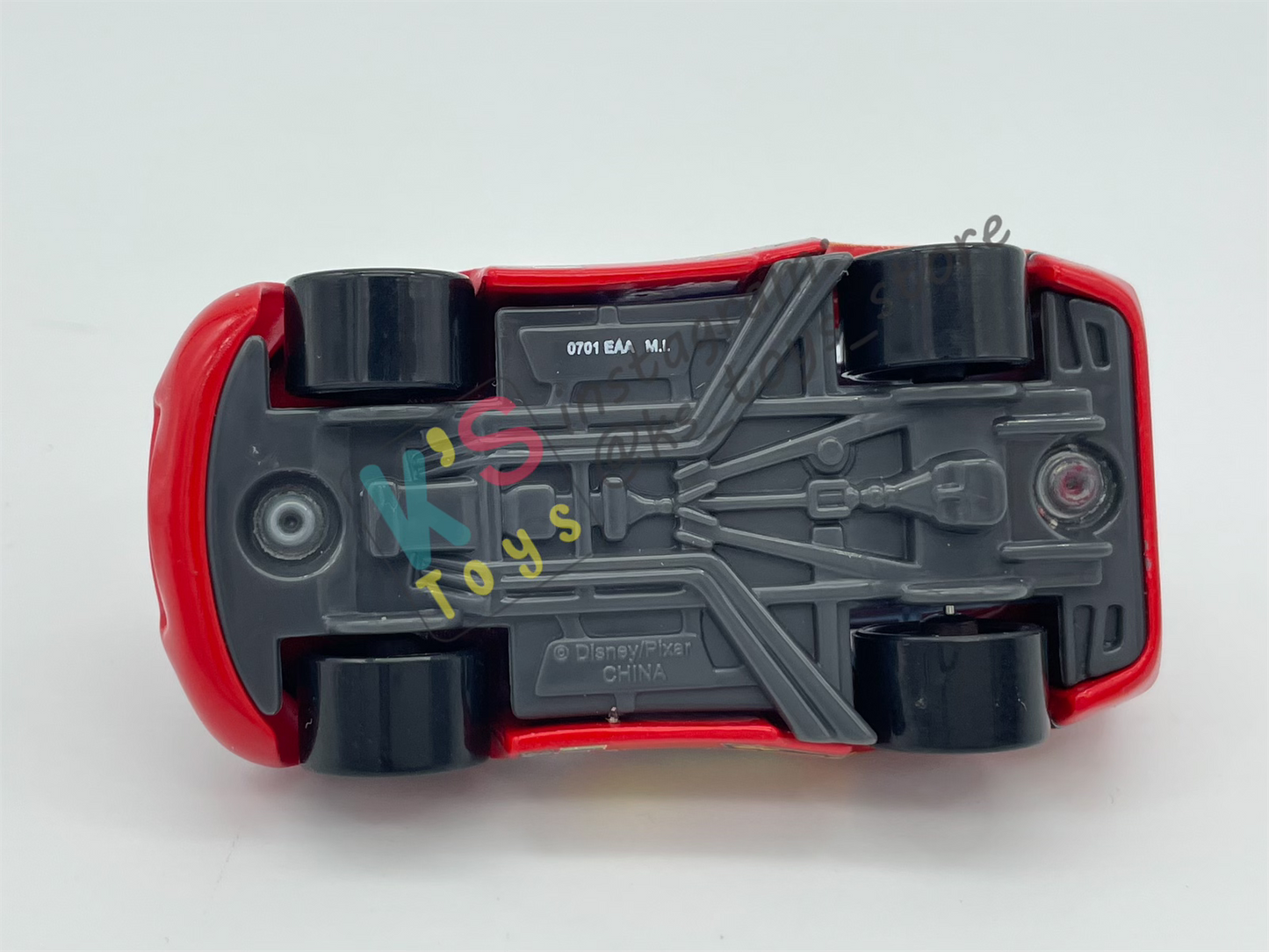 PRE-OWNED / LOOSE DISNEY PIXAR CARS - "LIGHTNING MCQUEEN AS MICKEY - DISNEY PARKS EXCLUSIVE - MINT CONDITION