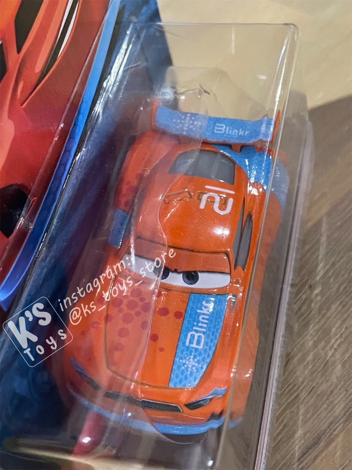 DISNEY PIXAR CARS "RYAN “INSIDE” LANEY” NEXT-GEN PISTON CUP RACERS - BNIP