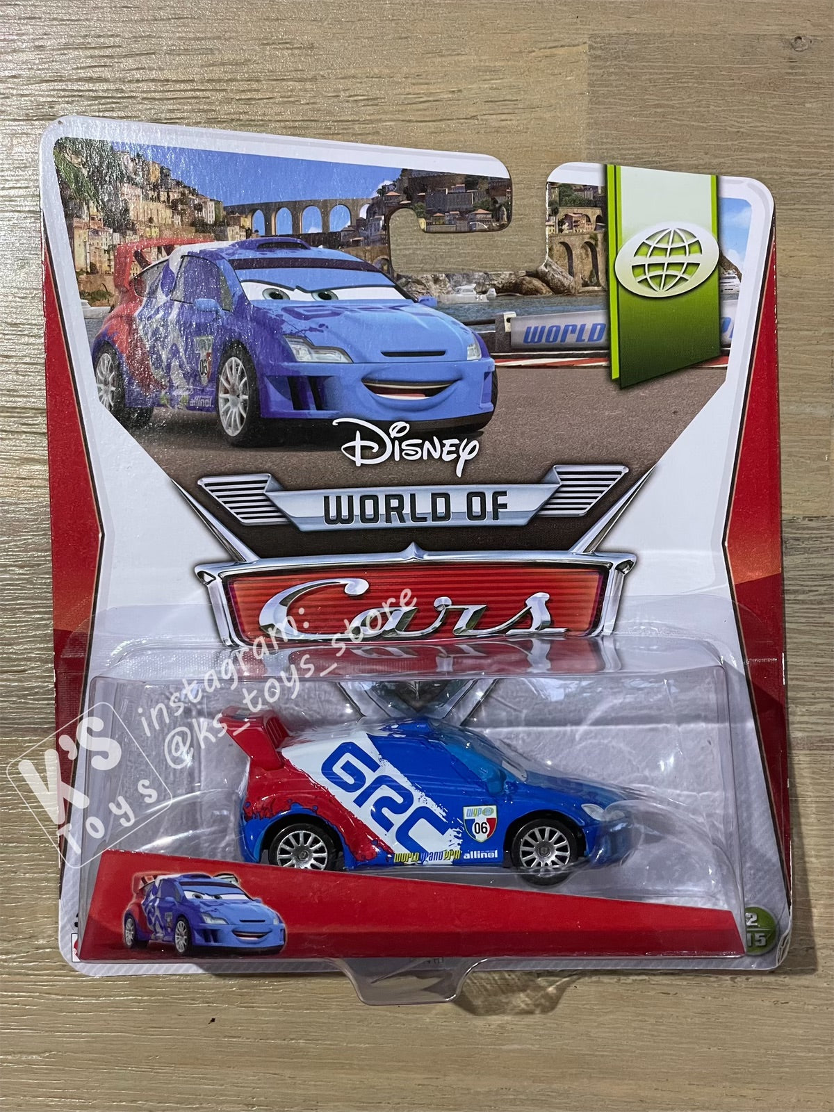 DISNEY PIXAR CARS "RAOUL CAROULE" WGP SERIES- BNIP