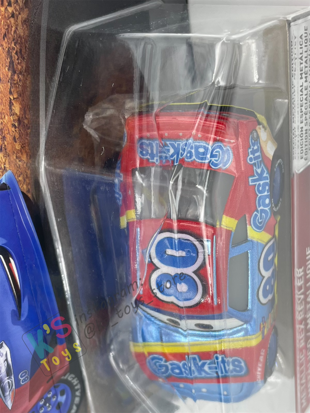 DISNEY PIXAR CARS "METALLIC REX REVLER" SCAVENGER HUNT SERIES - BNIP