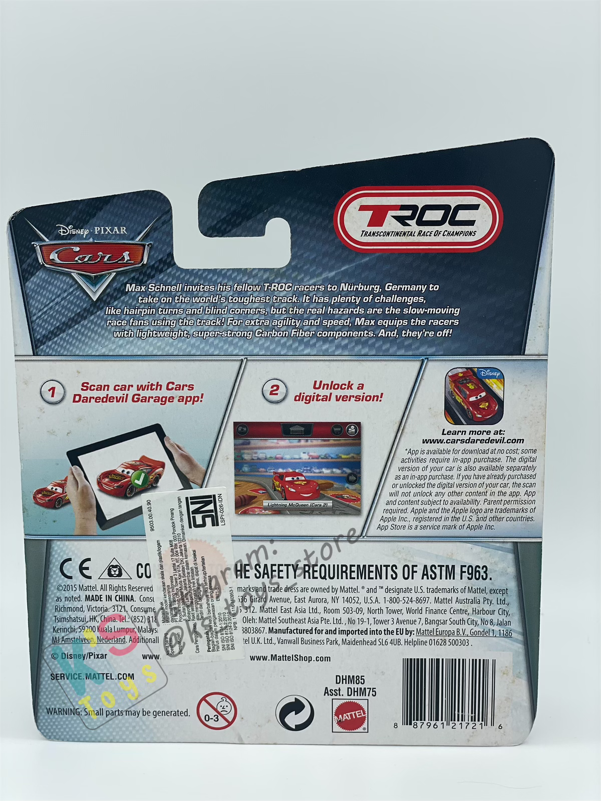 DISNEY PIXAR CARS "CARLA VELOSO" CARBON RACERS SERIES - BNIP