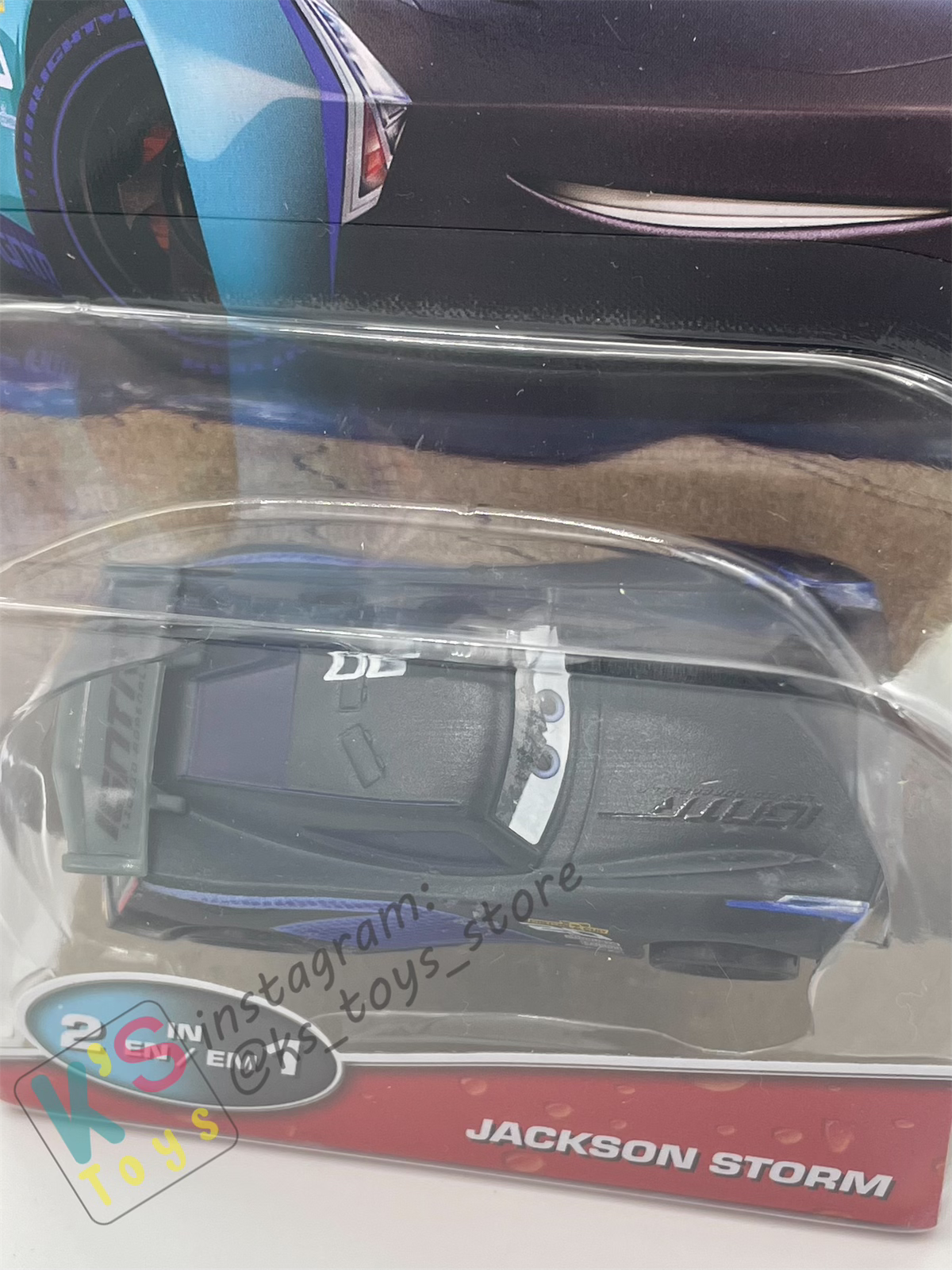 COLOR CHANGERS Disney Pixar Cars by MATTEL, JACKSON STORM (BLUE/BLACK) - 2023 RELEASE - BNIP