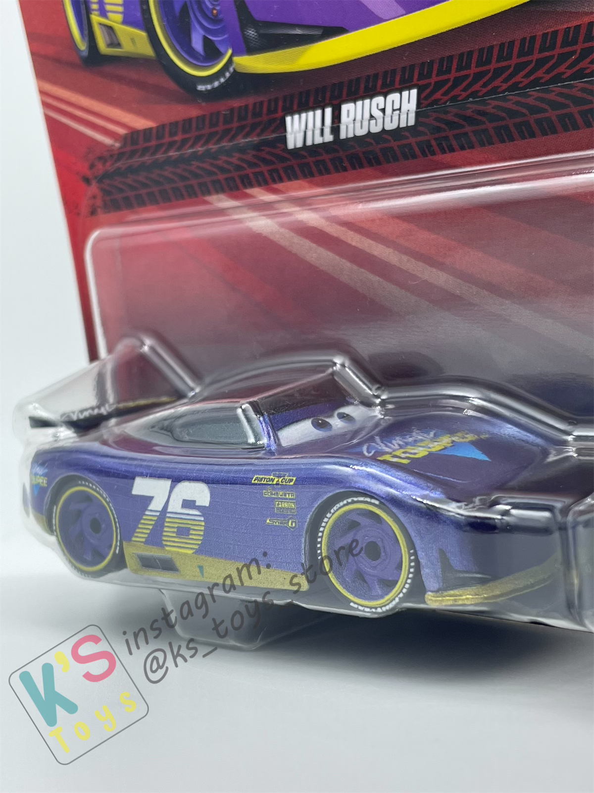 Disney Pixar Cars 1:55 2-Pack by Mattel, WILL RUSCH and TIM TREADLESS - BNIP