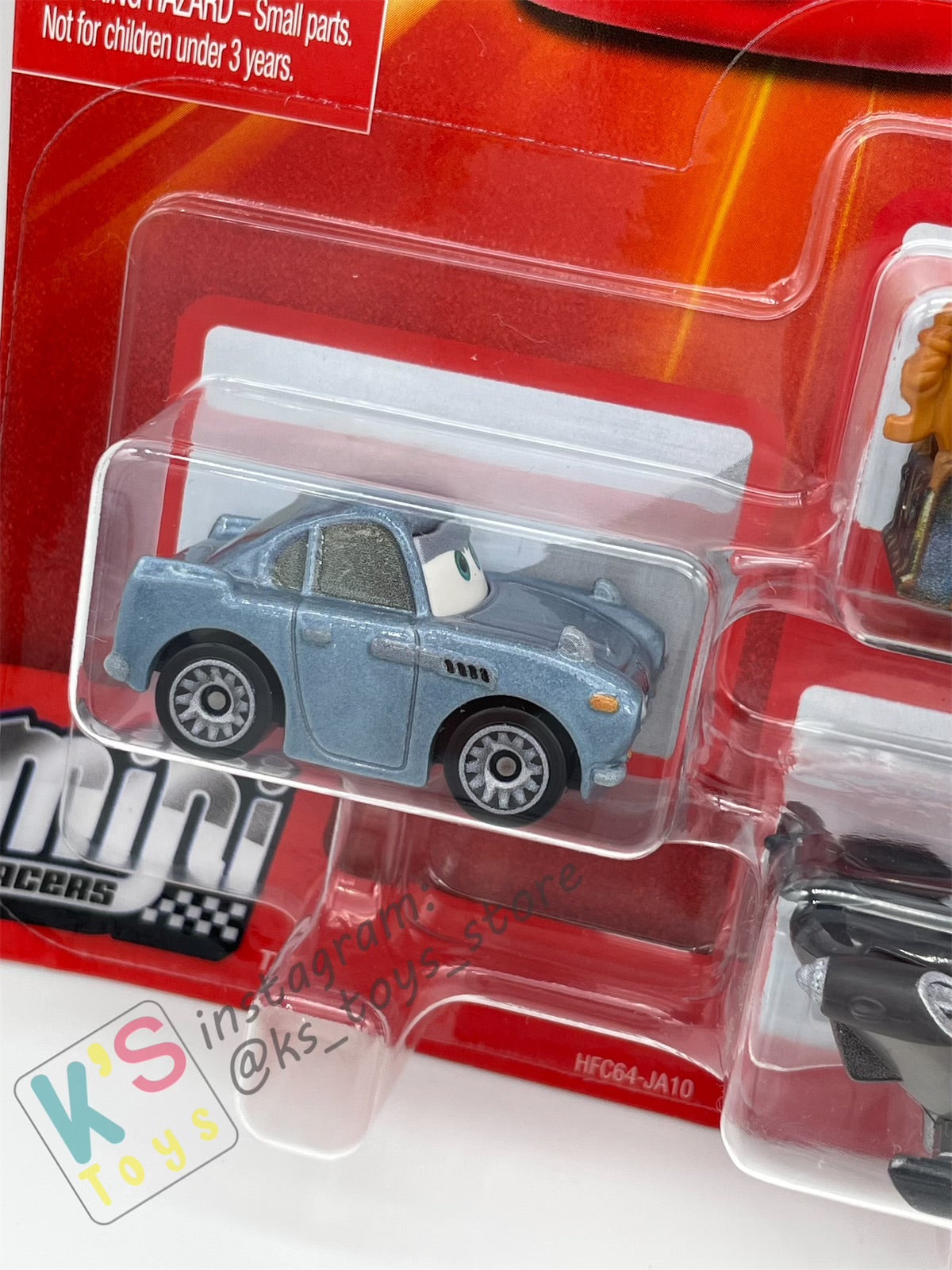 MINI RACERS DISNEY PIXAR CARS 3-PACK FINN MCMISSILE, MATER, AND SIDDELEY - BNIP