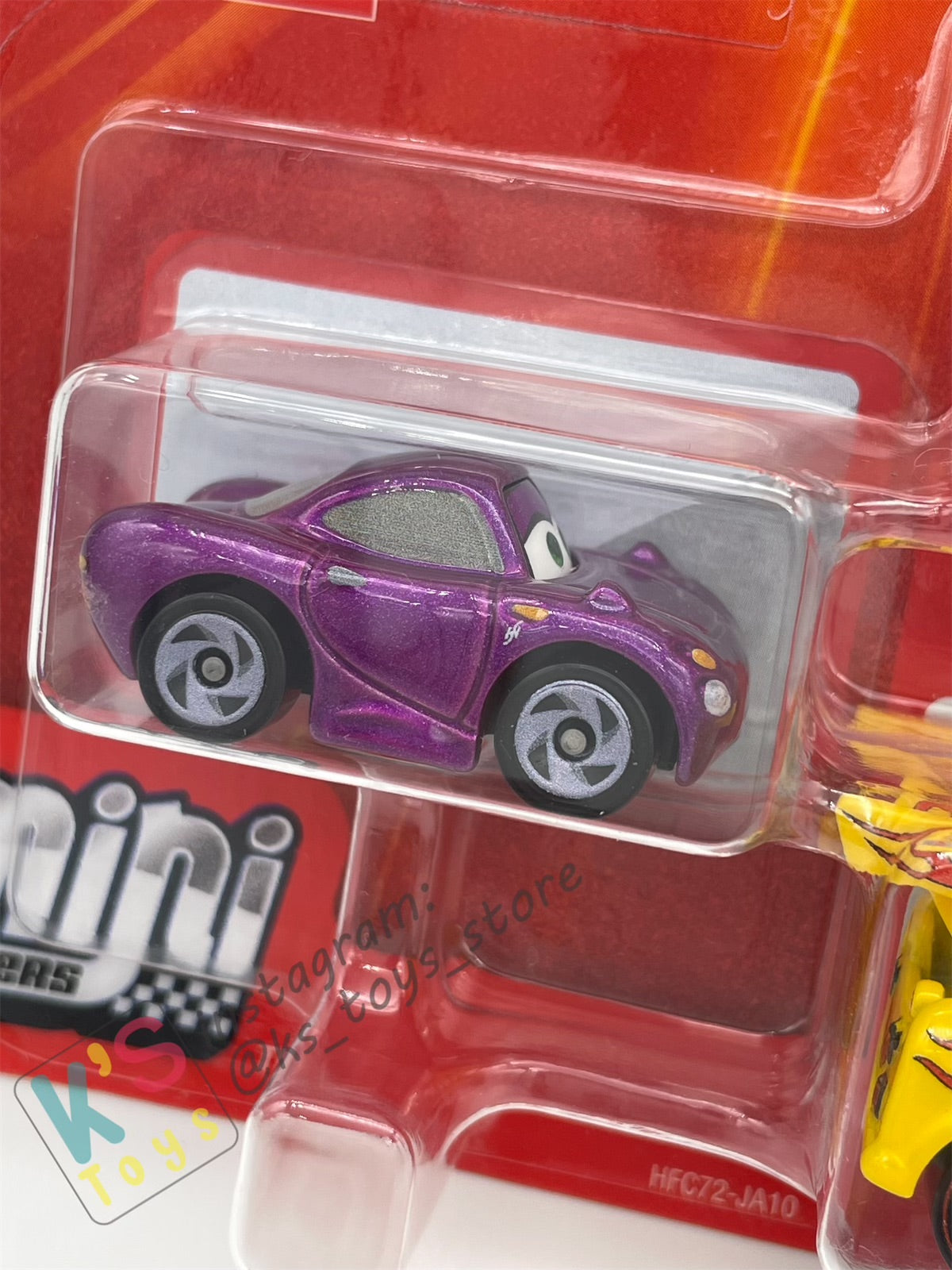 MINI RACERS DISNEY PIXAR CARS 3-PACK HOLLEY SHIFTWELL, LIGHTNING MCQUEEN WITH RACING WHEELS, AND HOT ROD MATER (FUNNY MATER) - BNIP