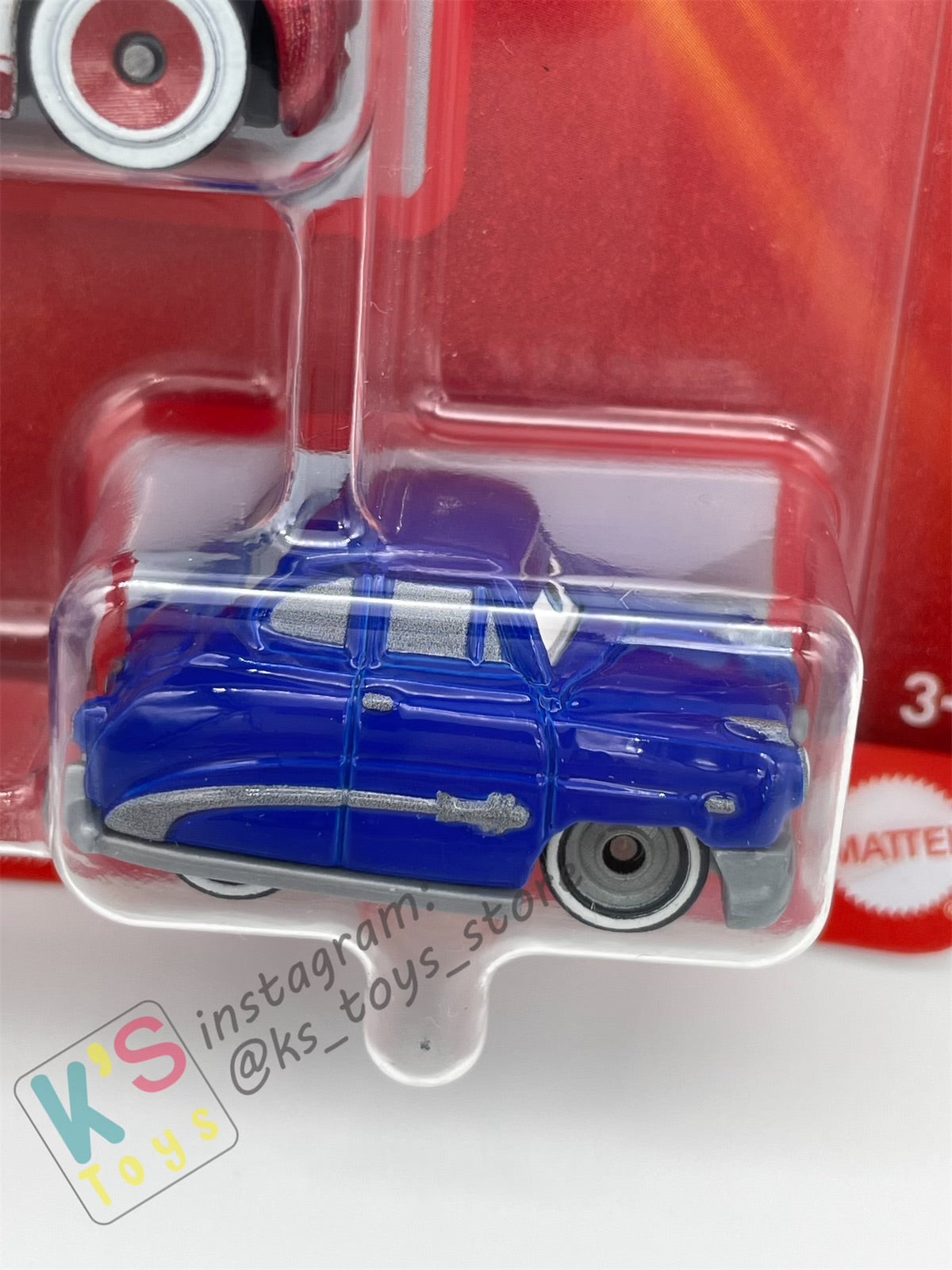 MINI RACERS DISNEY PIXAR CARS 3-PACK PURPLE RAMONE, CRUISING LIGHTNING MCQUEEN (NIGHT TIME), AND DOC HUDSON - BNIP