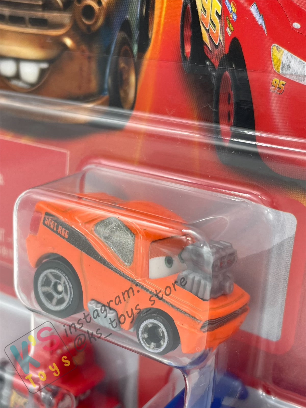 MINI RACERS DISNEY PIXAR CARS 3-PACK SNOT ROD, DJ, AND MACK - BNIP