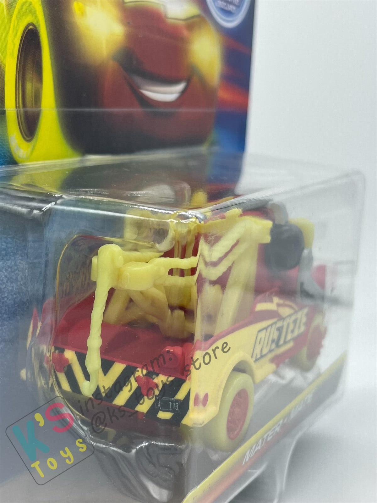 GLOW RACERS Disney Pixar Cars by MATTEL, MATER - NEW RELEASE 2023 - BNIP