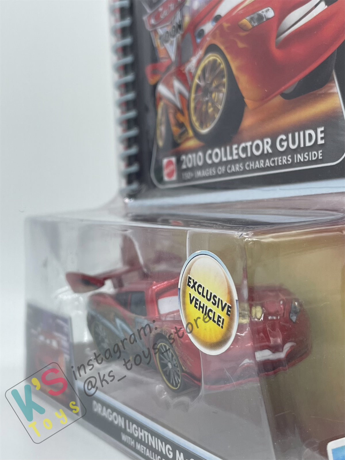 DISNEY PIXAR CARS "DRAGON LIGHTNING MCQUEEN with METALLIC FINISH" TOKYO MATER SERIES - Cars Toon - BNIP