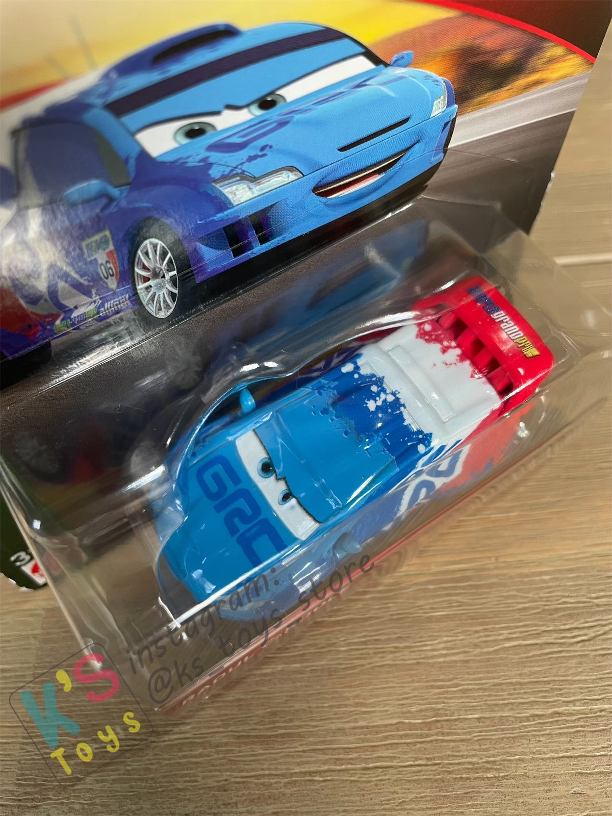 DISNEY PIXAR CARS BY MATTEL, RAOUL CAROULE - WGP SERIES - BNIP