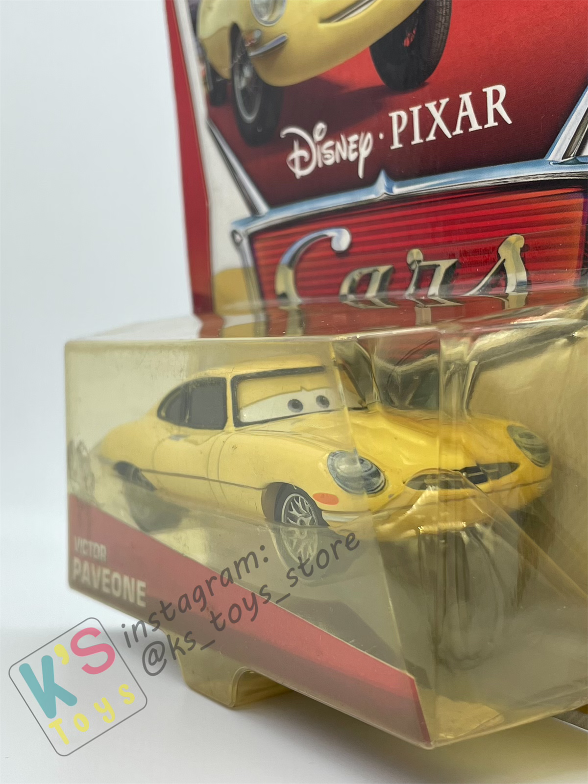 DISNEY PIXAR CARS BY MATTEL "VICTOR PAVEONE" UNDER PALACE CHAOS SERIES - BNIP