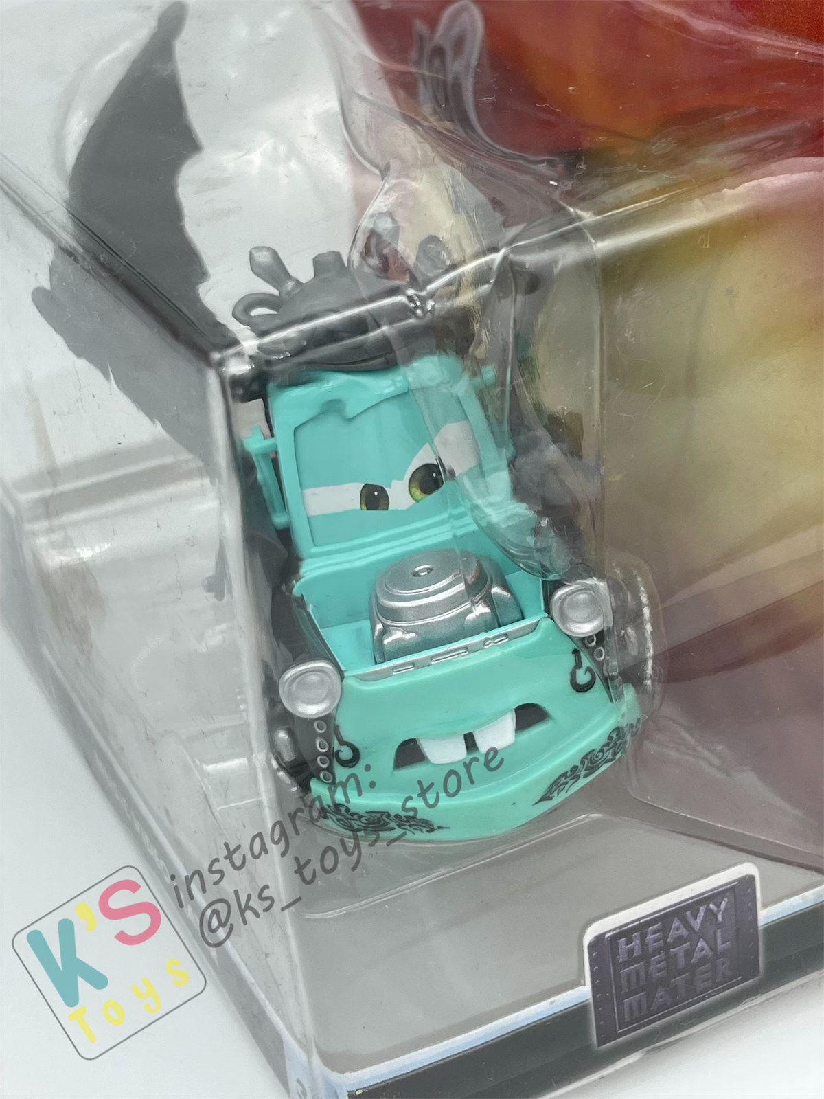 Deluxe Disney Pixar Cars "MUSIC VIDEO MATER" Heavy Metal Mater - Cars Toon Series - BNIP