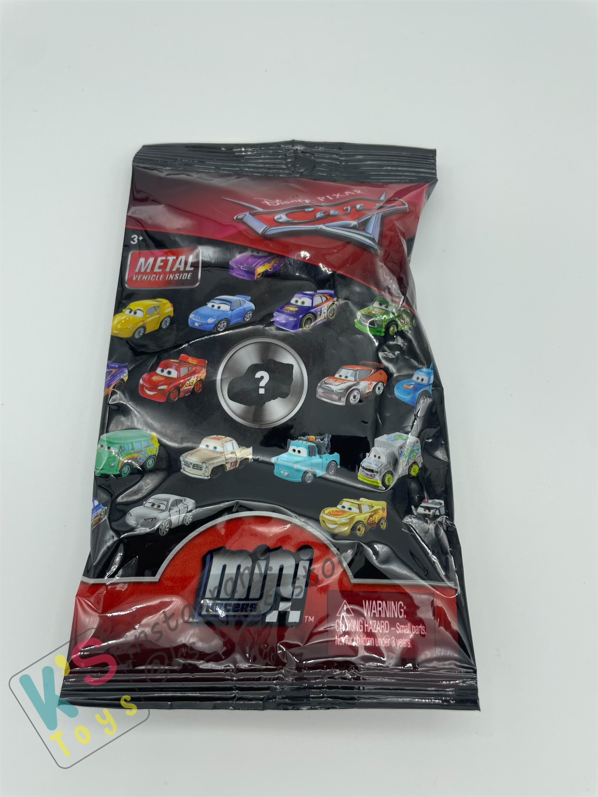 Mini Racers Pixar Disney Cars, Silver Tim Treadless #58 - BNIB
