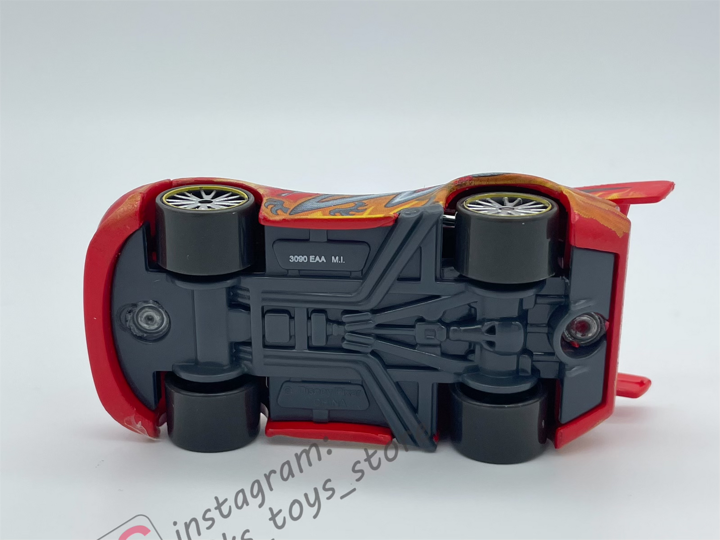 PRE-OWNED / LOOSE DISNEY PIXAR CARS - "DRAGON LIGHTNING MCQUEEN" - CARS, TOKYO MATER SERIES - DISPLAYED CONDITION